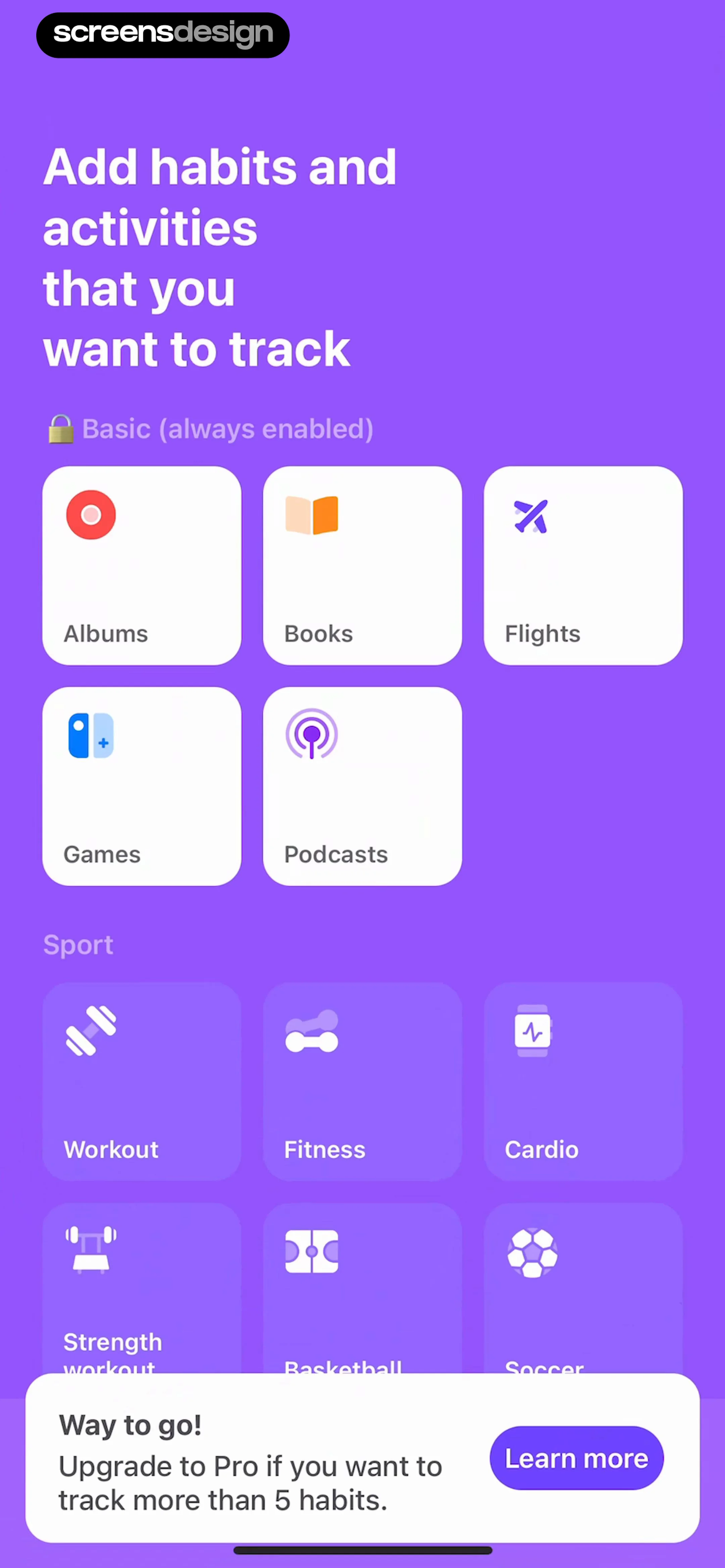 Haptic: Daily Habit Tracker screen 3