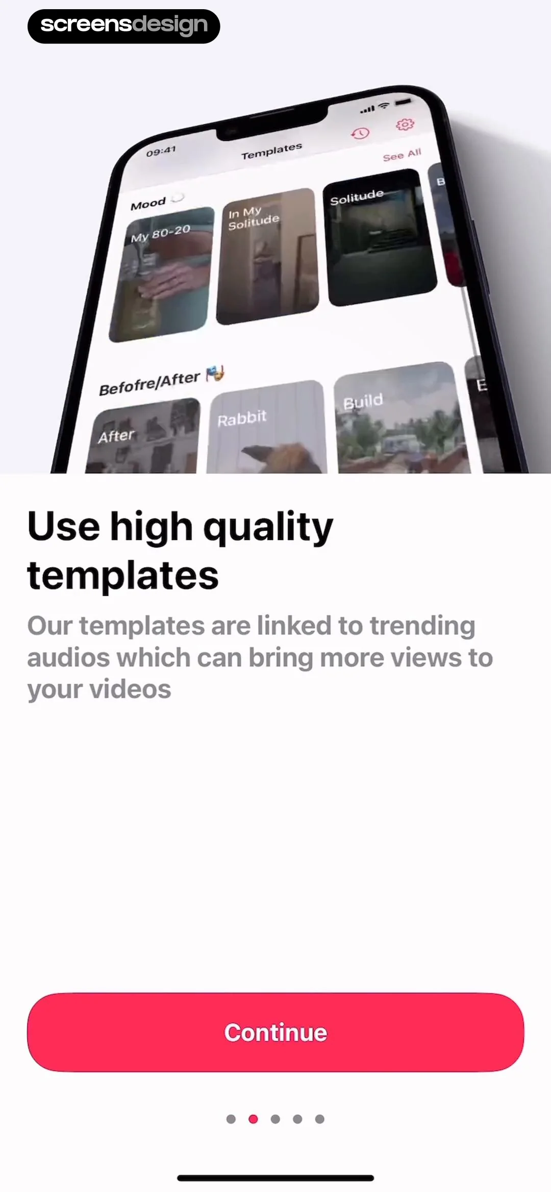 Reels Templates & Maker screen 3