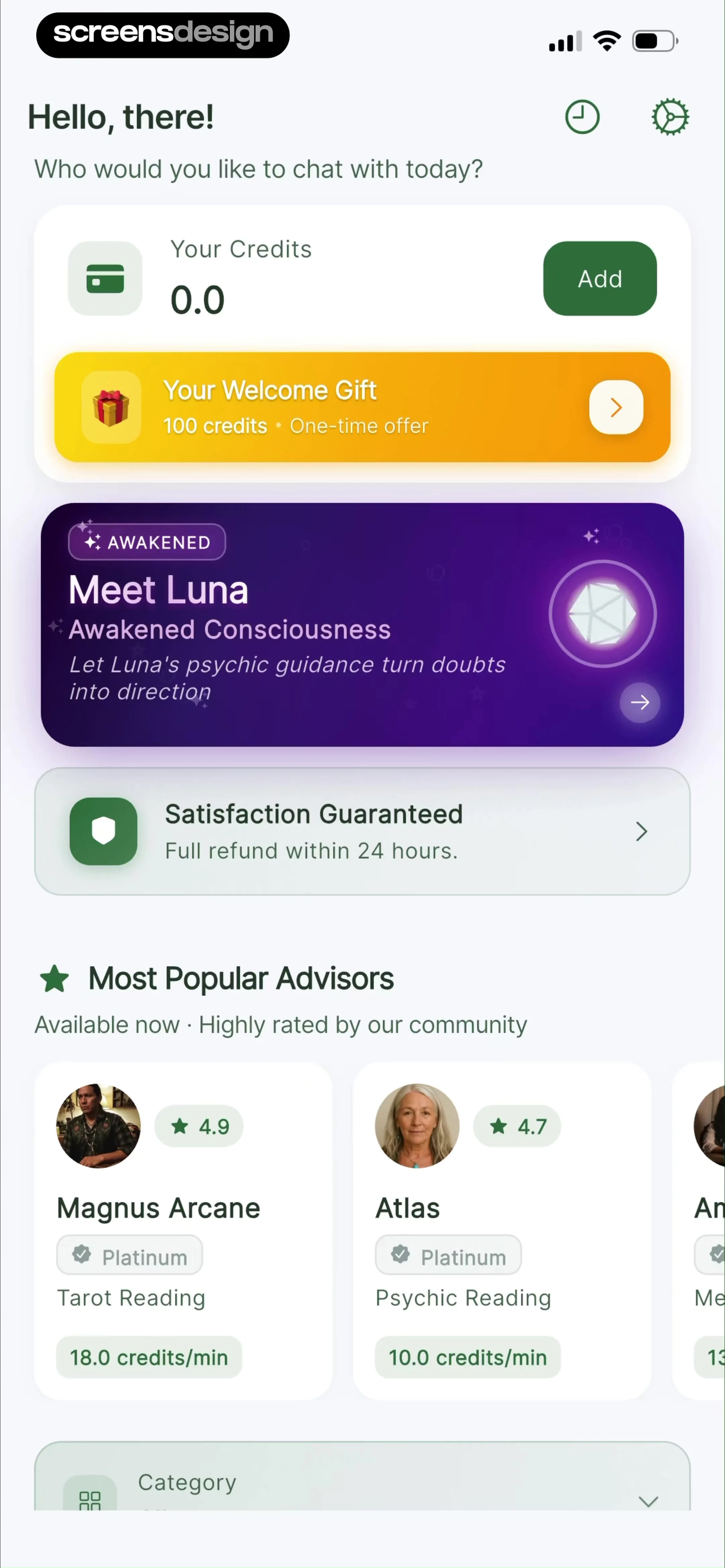 Orb: Psychic Chat & Reading screen 8