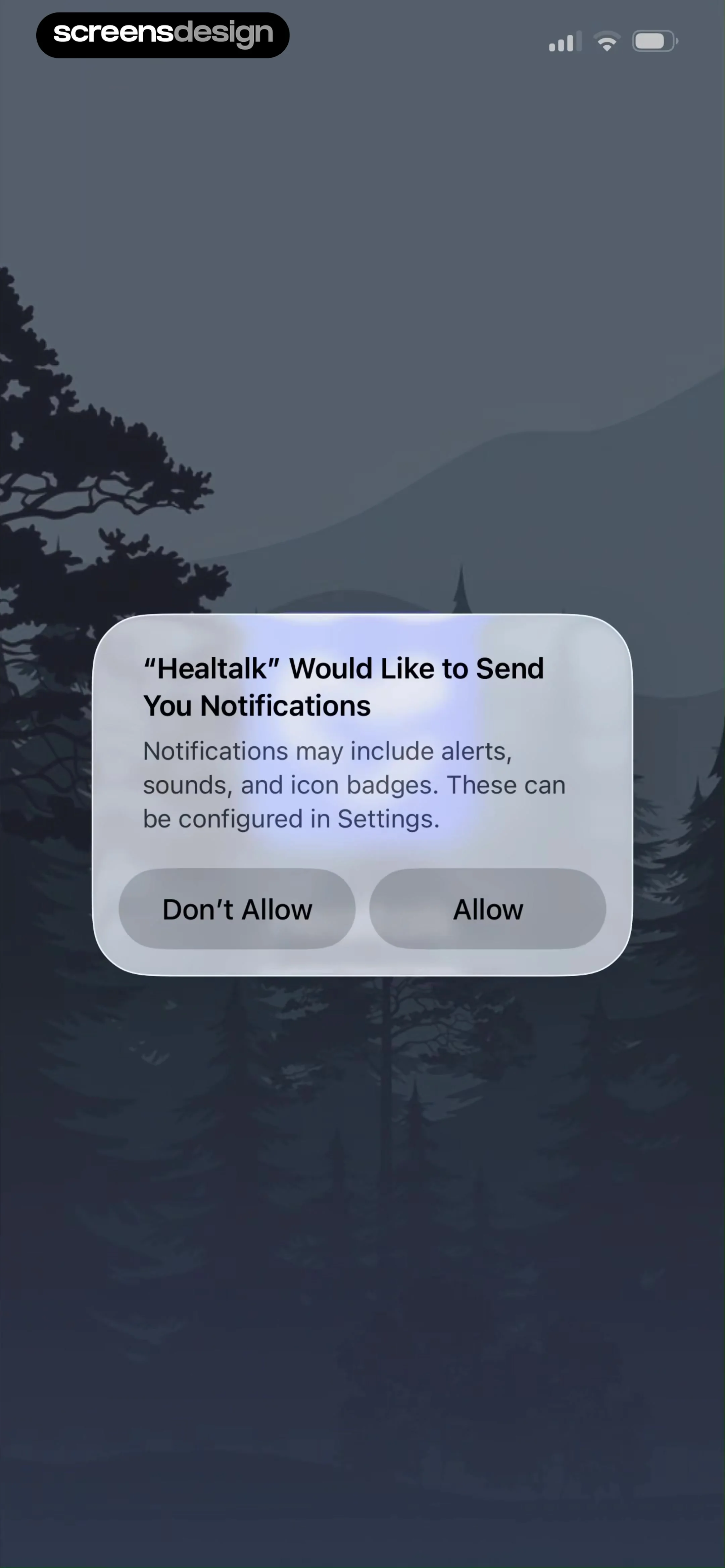 HealTalk - Text Reading screen 2