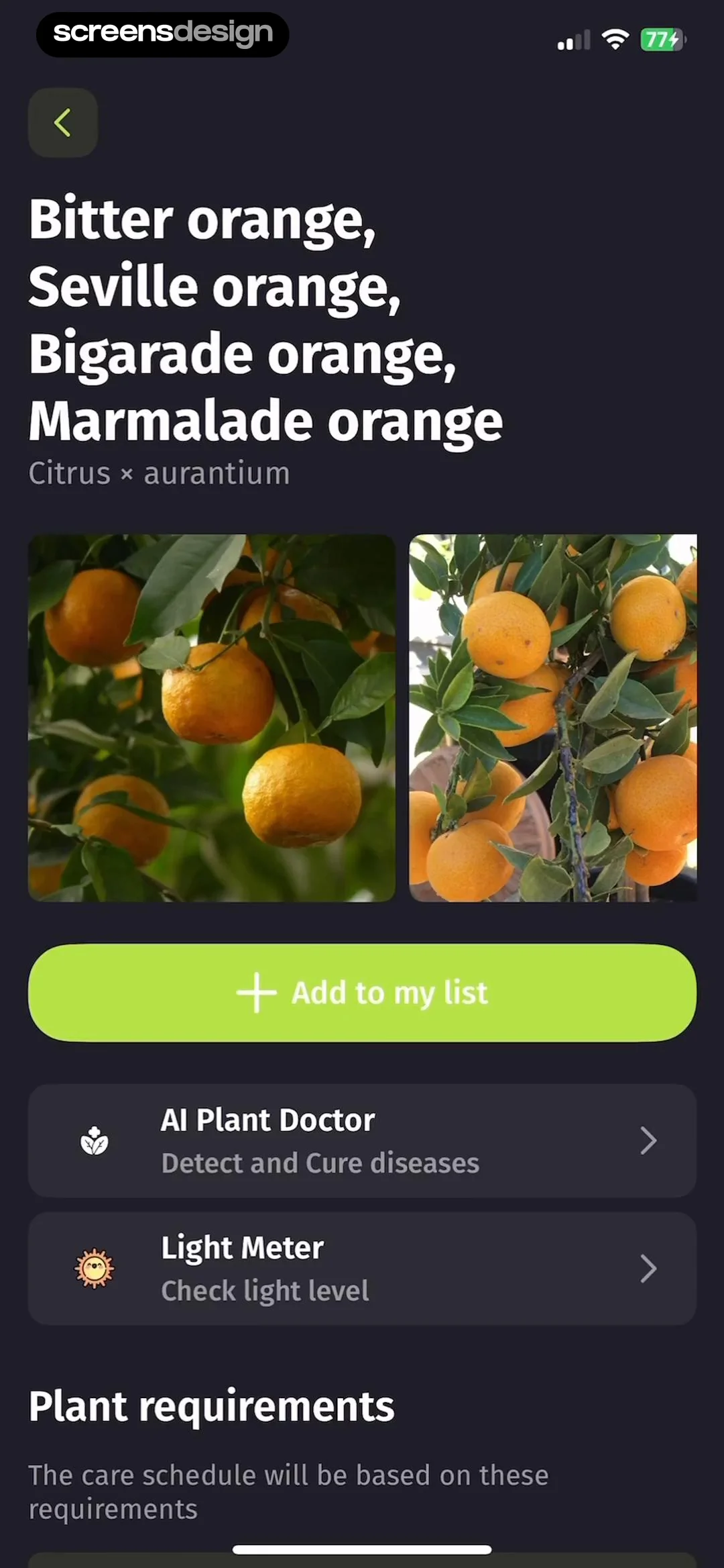 Plantion - Plant Identifier screen 6