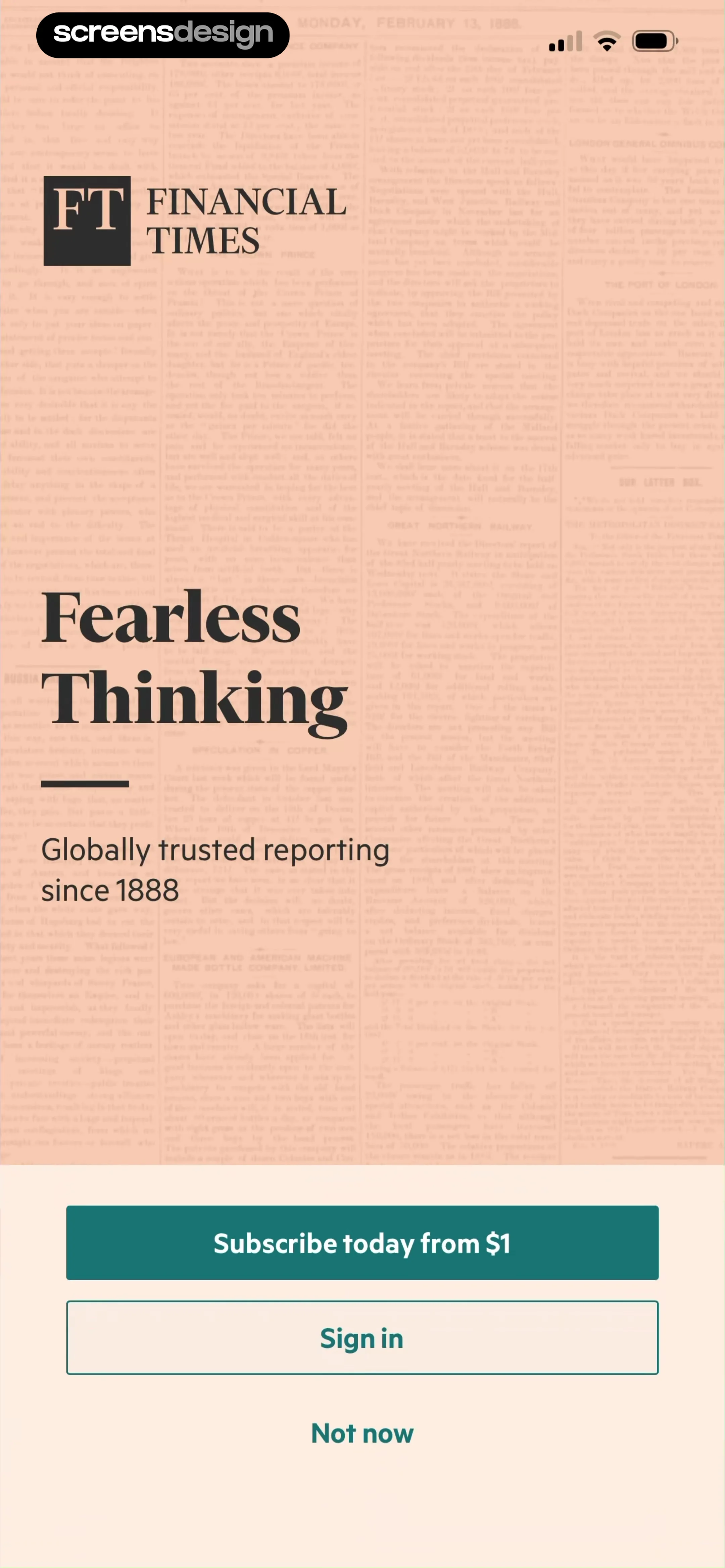 Financial Times: Business News screen 6