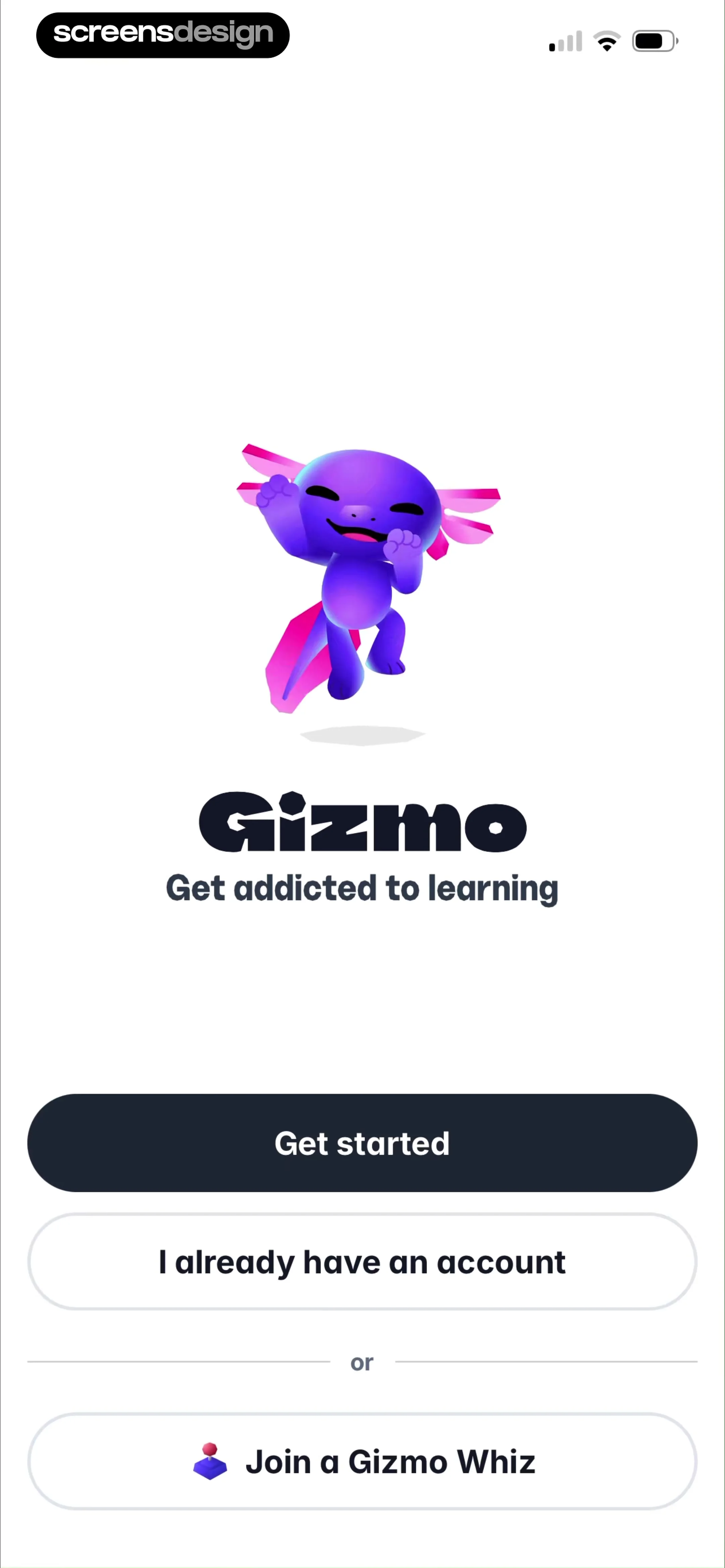 Gizmo: AI Tutor screen 2