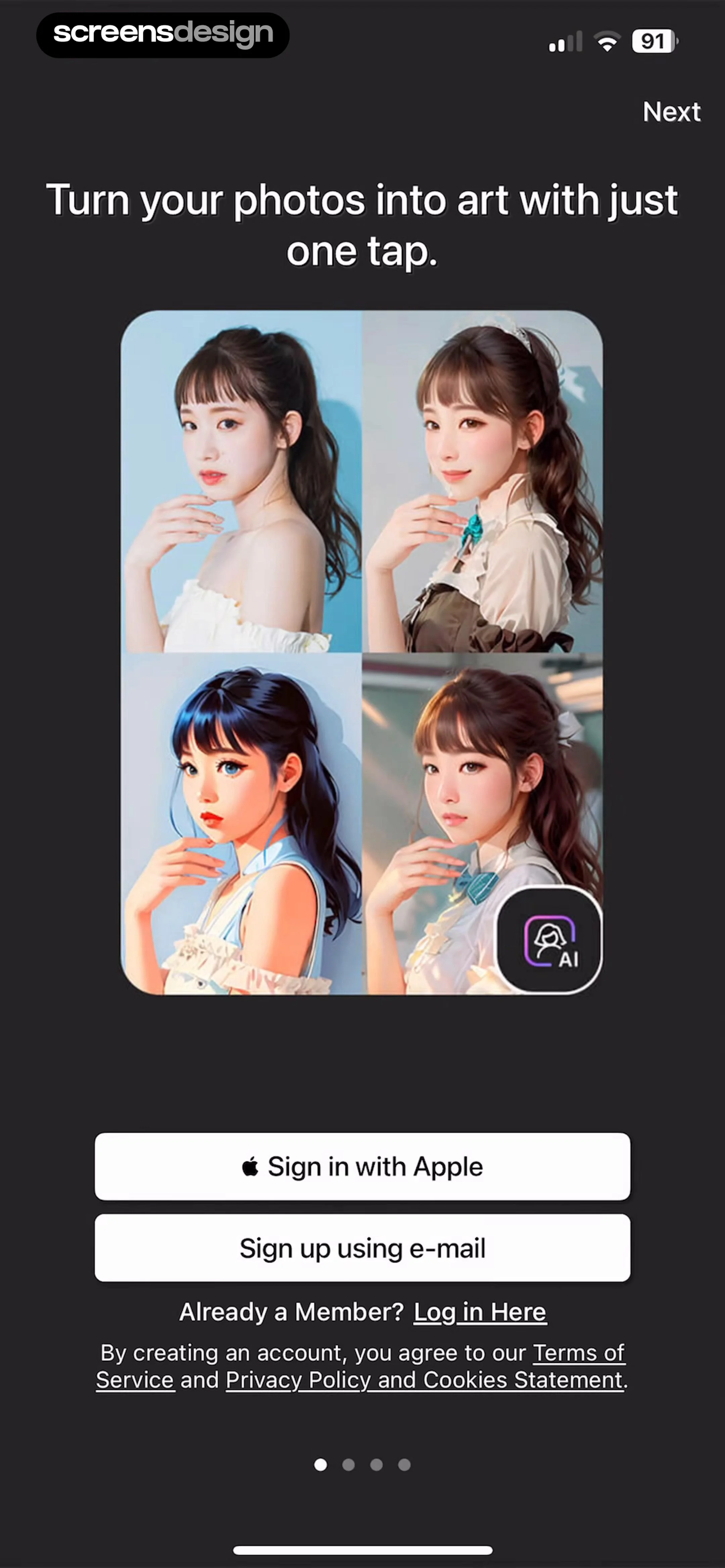 YouCam Perfect:AI Photo Editor screen 3