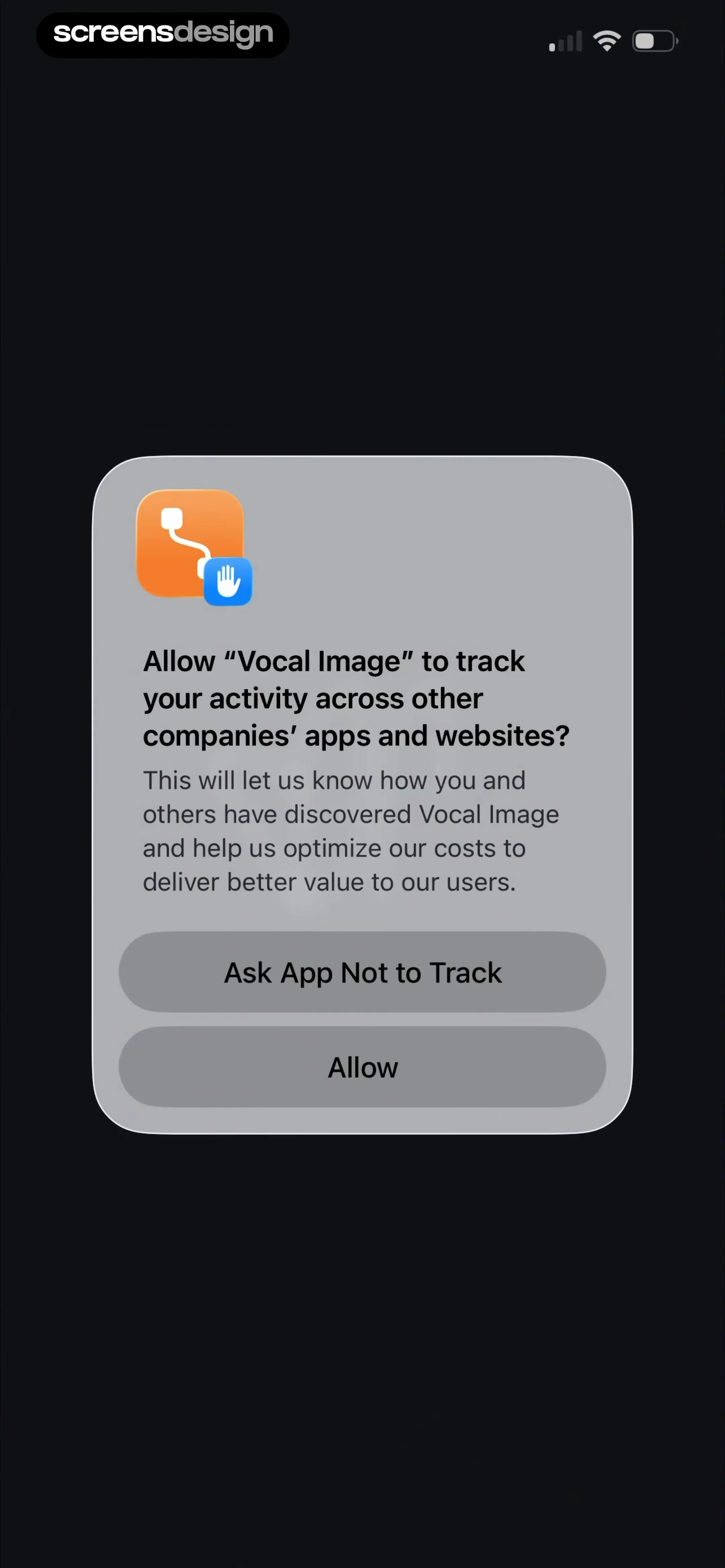 Vocal Image: AI Speaking Coach screen 2