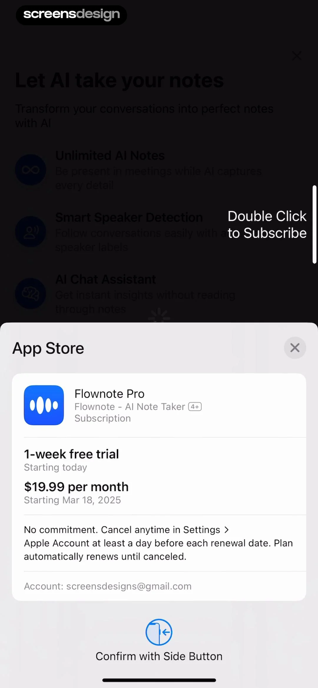 Flownote - AI Note Taker screen 8