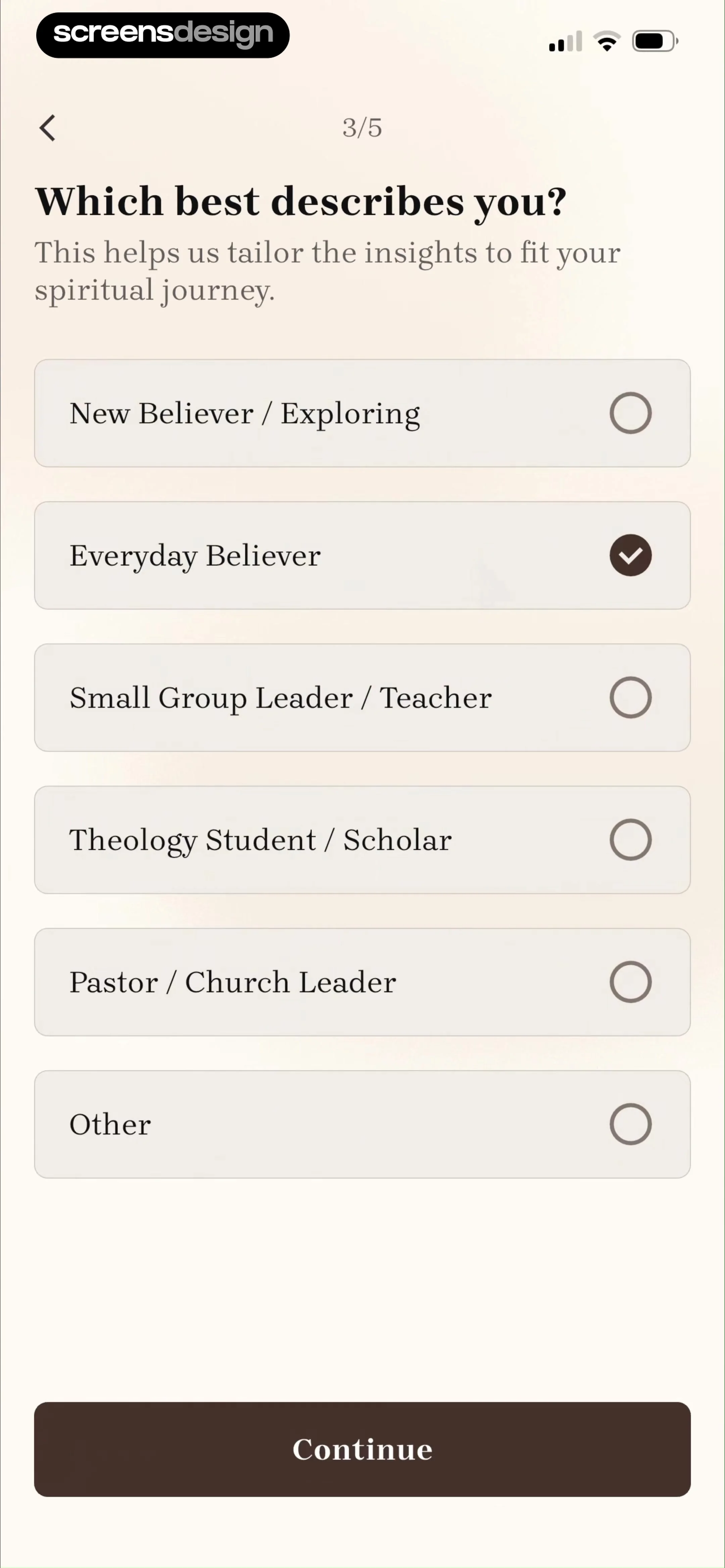 Bible Note: Sermon Notes screen 6