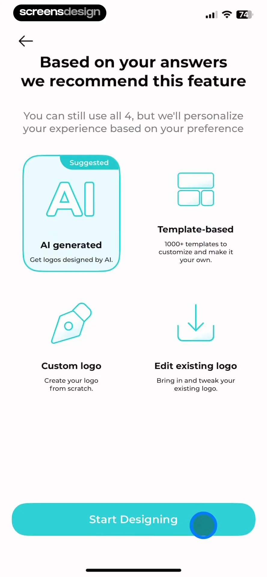 AI Logo Maker: Graphic Design screen 7