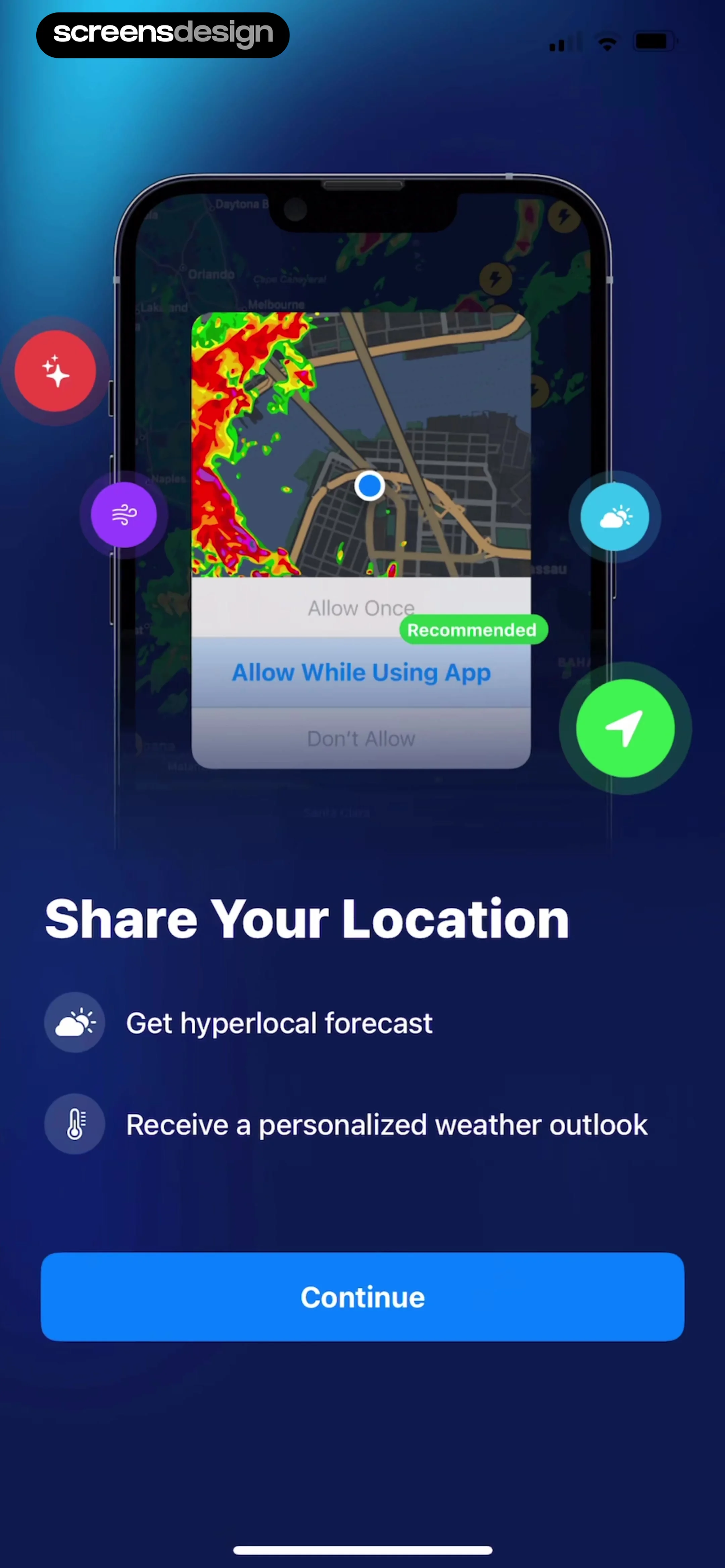 Weather Radar - NOAA Channel screen 4