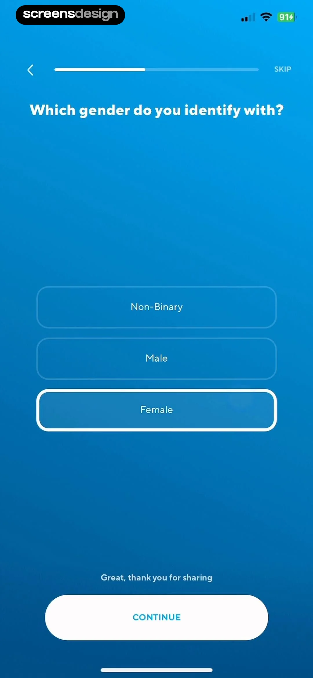 The Mindfulness App screen 8