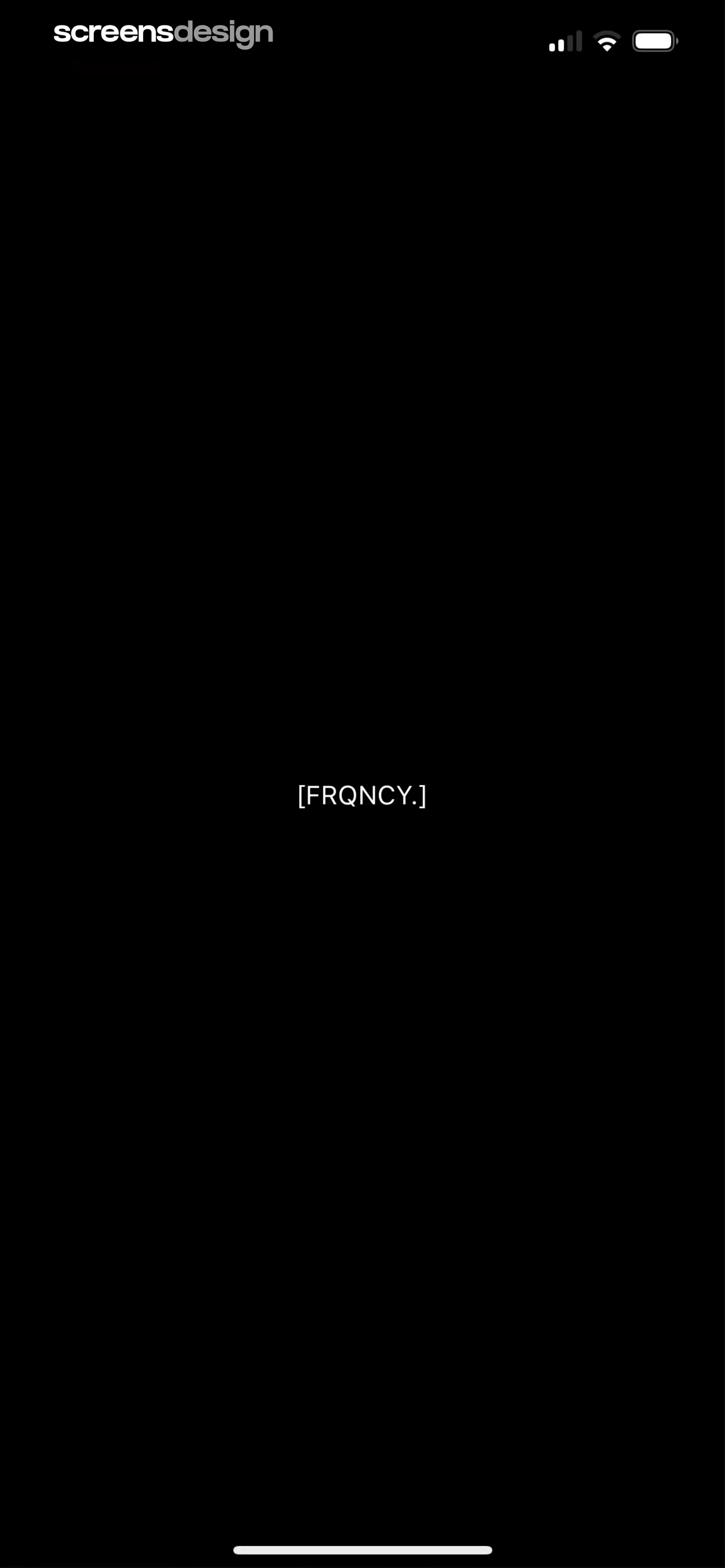 FRQNCY. screen 1