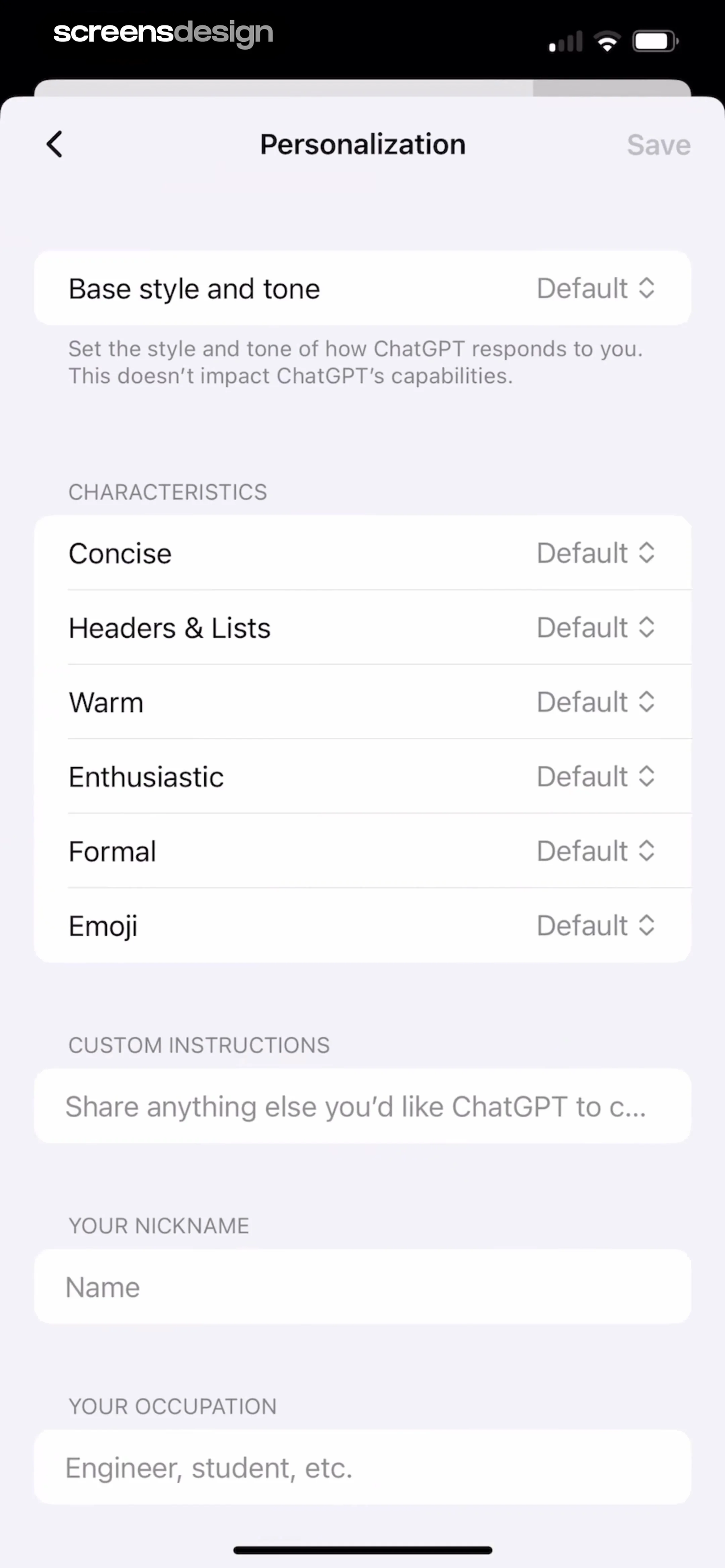 ChatGPT screen 83