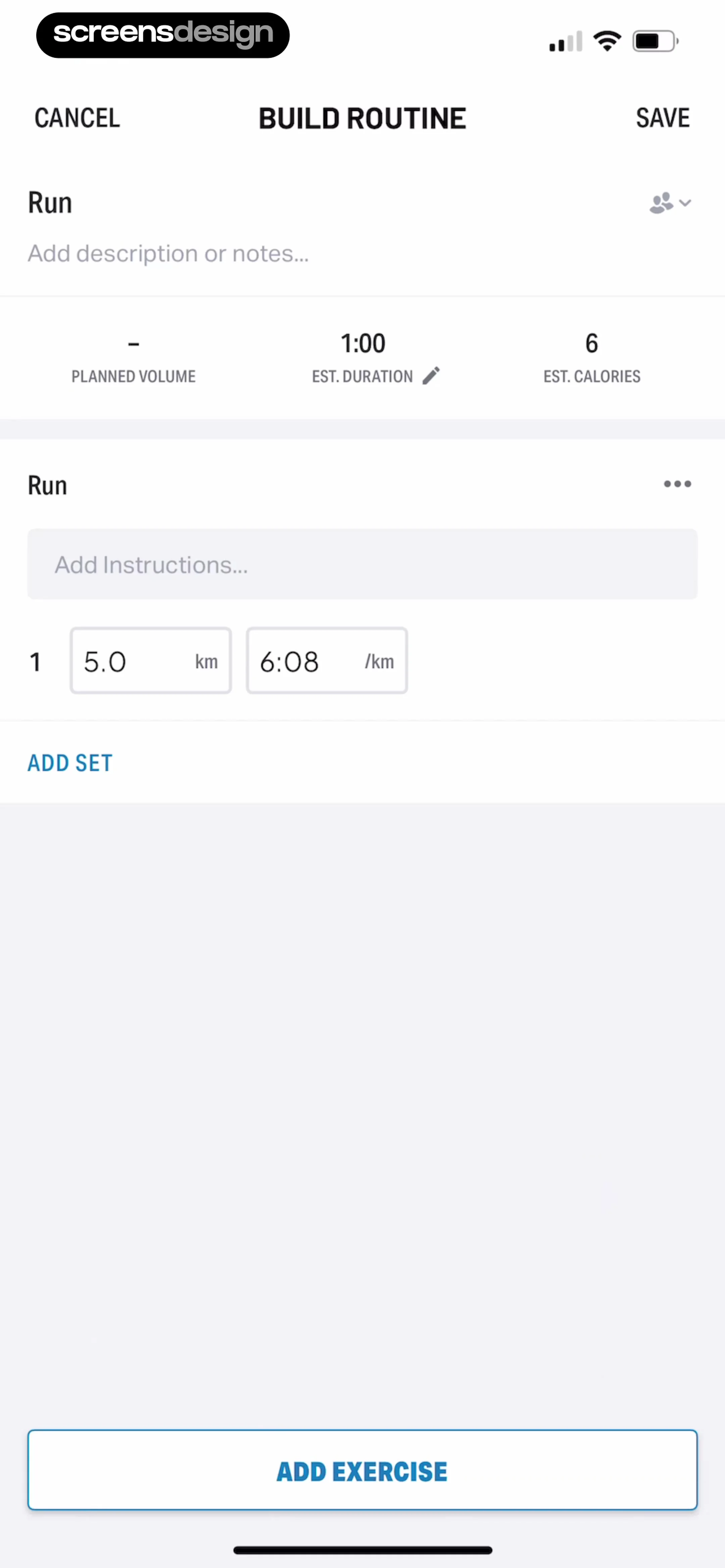Map My Run GPS Running Tracker screen 128