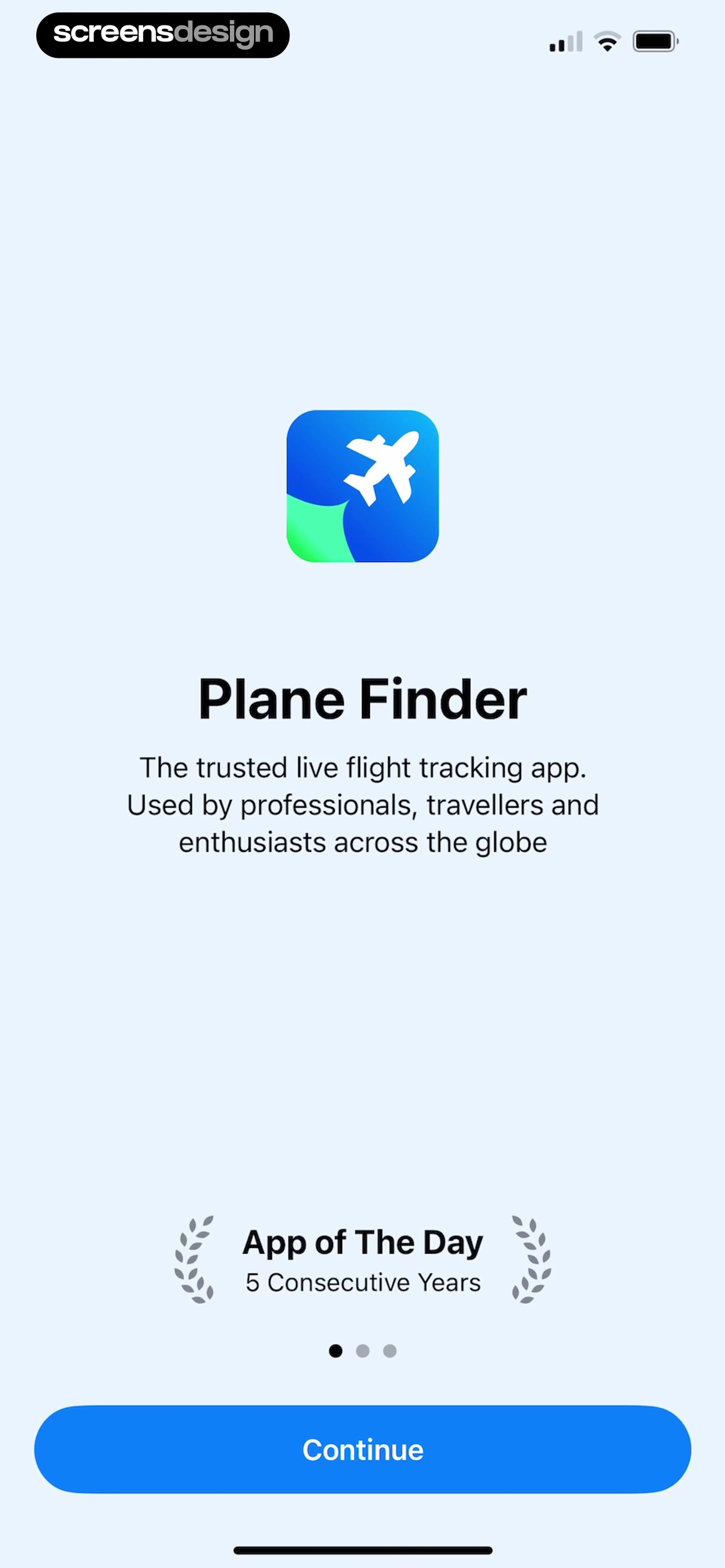 Plane Finder ⁃ Flight Tracker screen 2