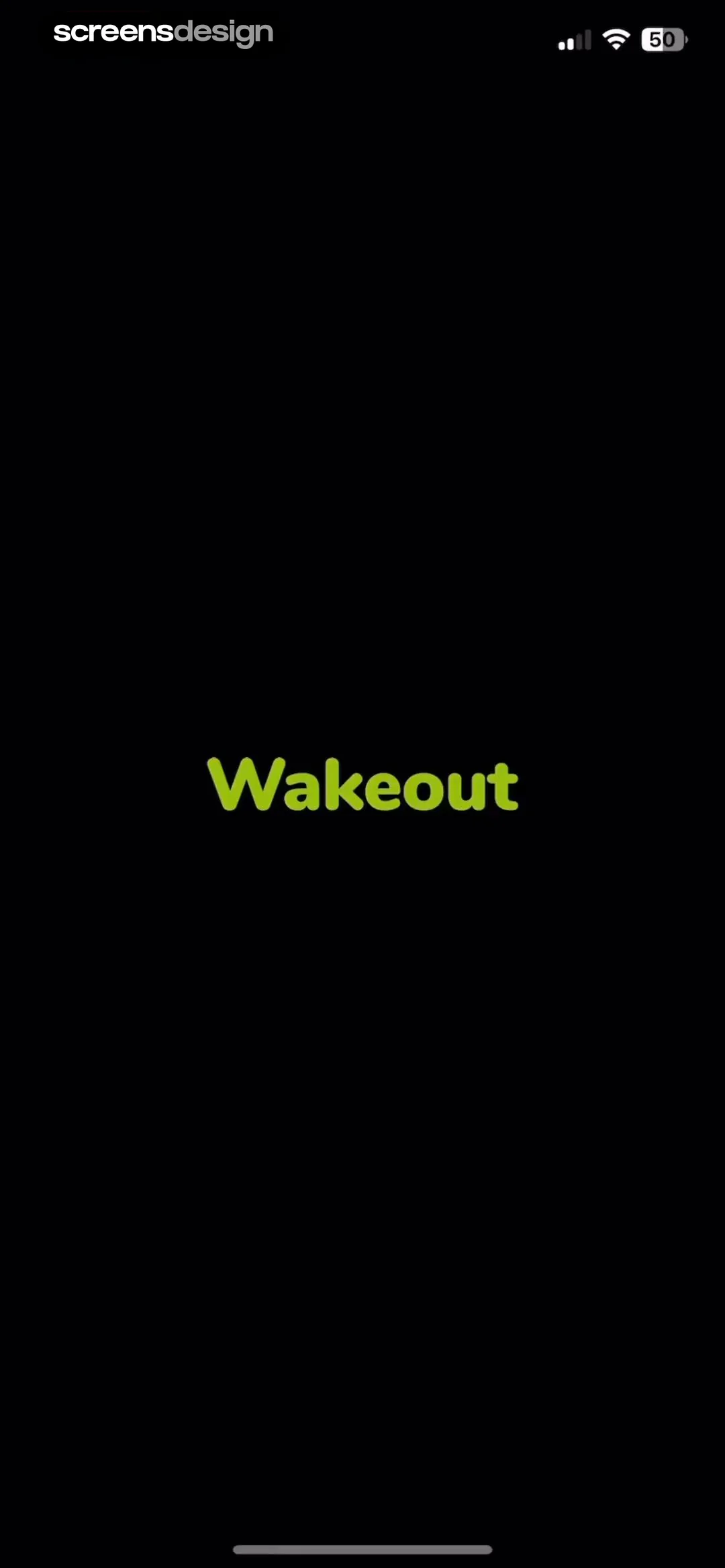 Wakeout! Break the Sit Habit screen 1
