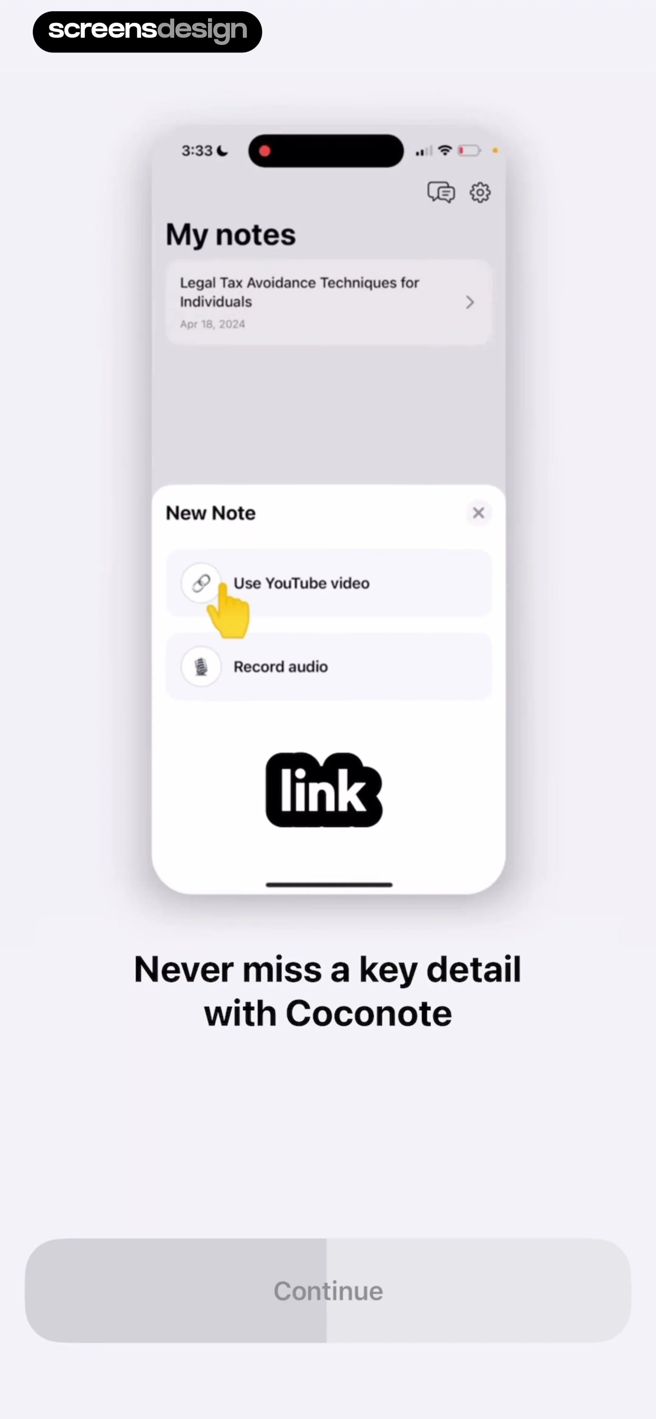 Coconote - AI Note Taker screen 7