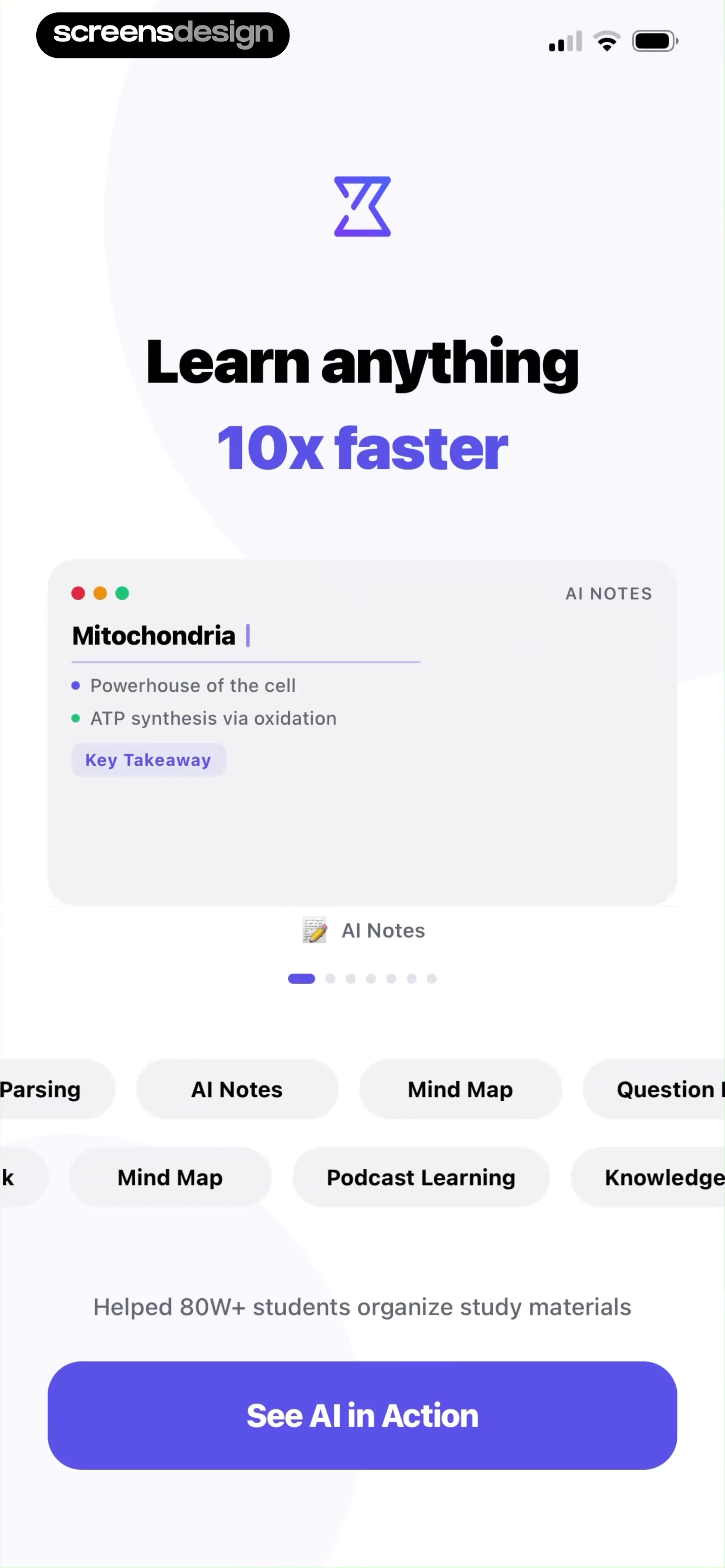 ThetaWave-AI Study Notes screen 4