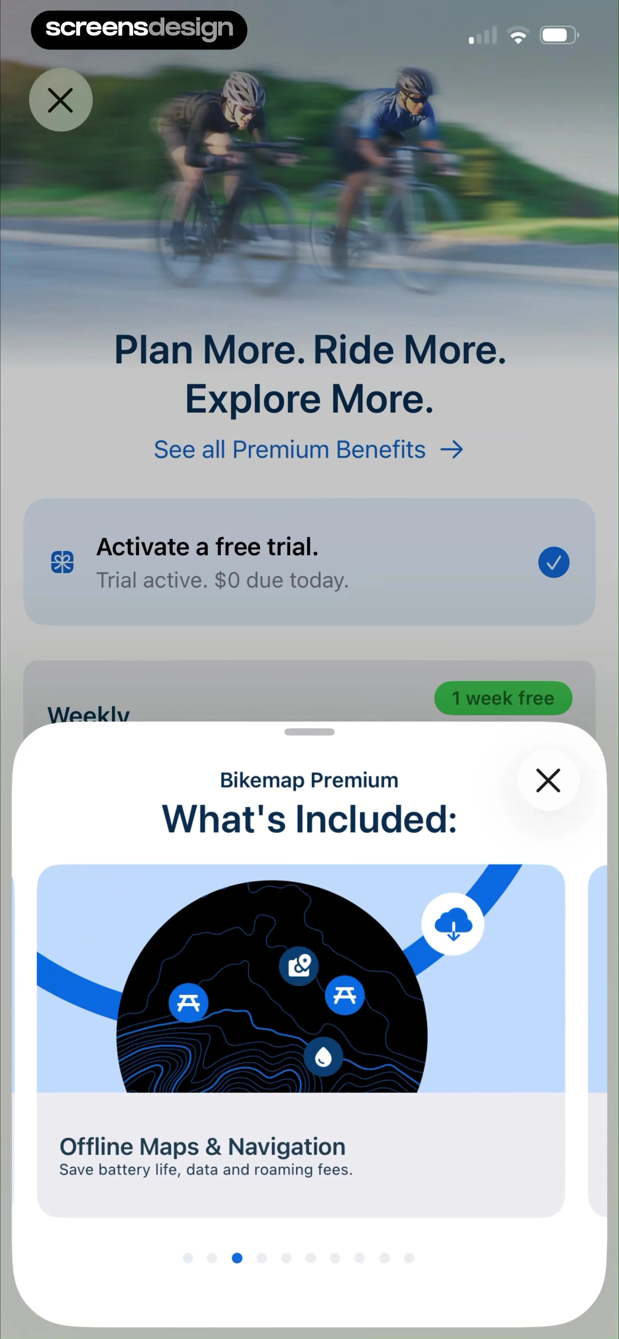Bikemap: Bicycle Tracker & GPS screen 6