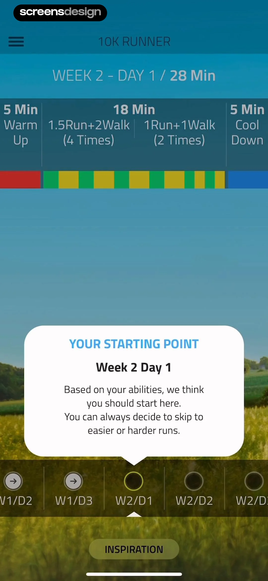 10K Runner, Couch to 10K Run screen 29
