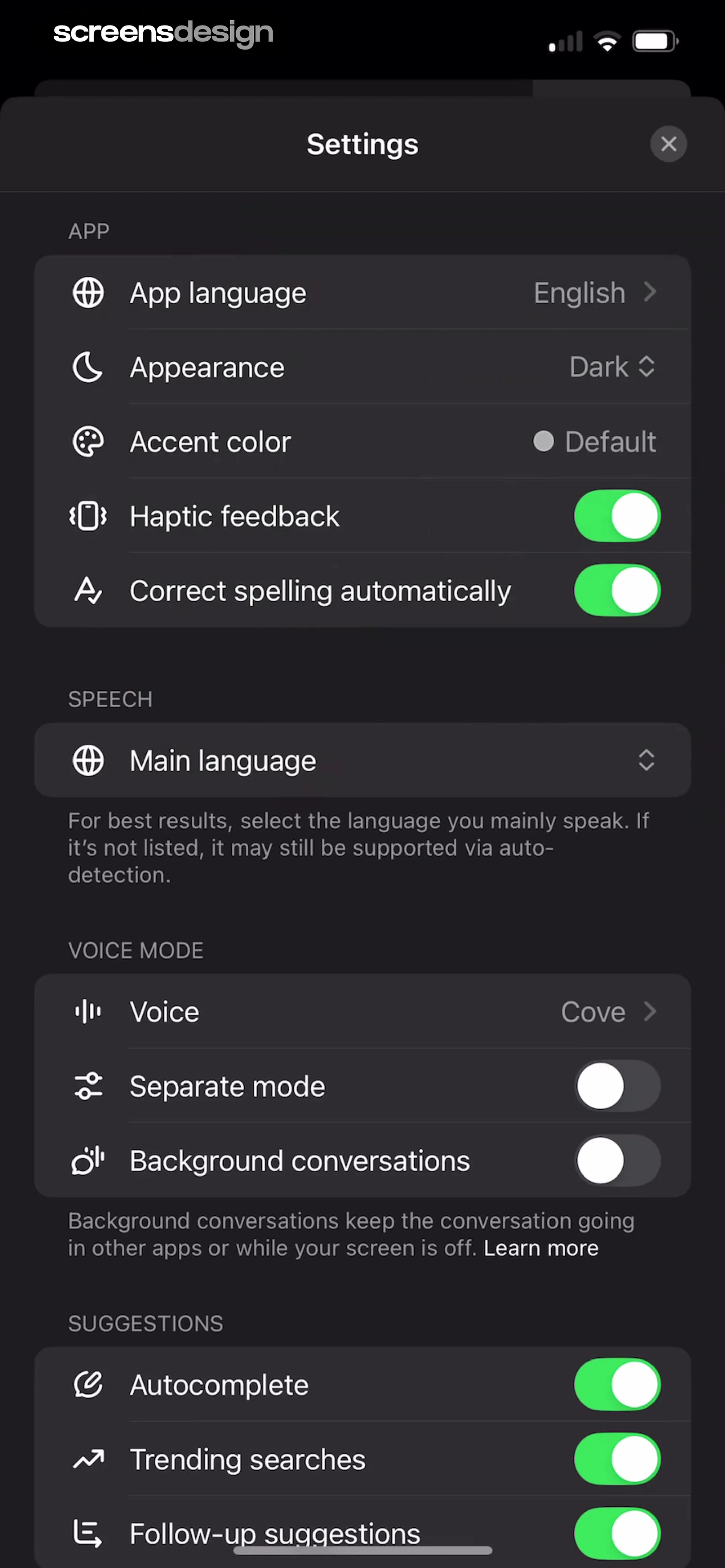 ChatGPT screen 98