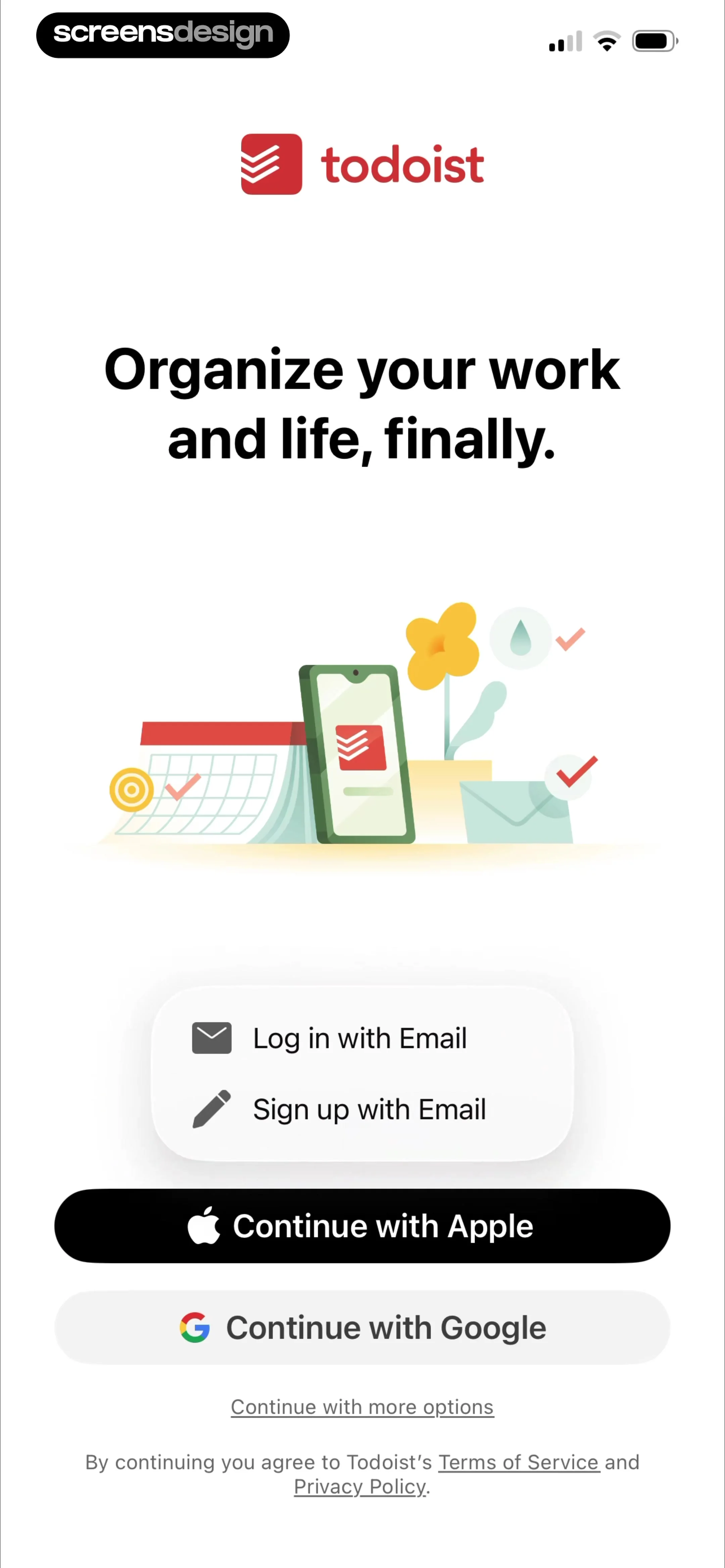 Todoist: To Do List & Calendar screen 4