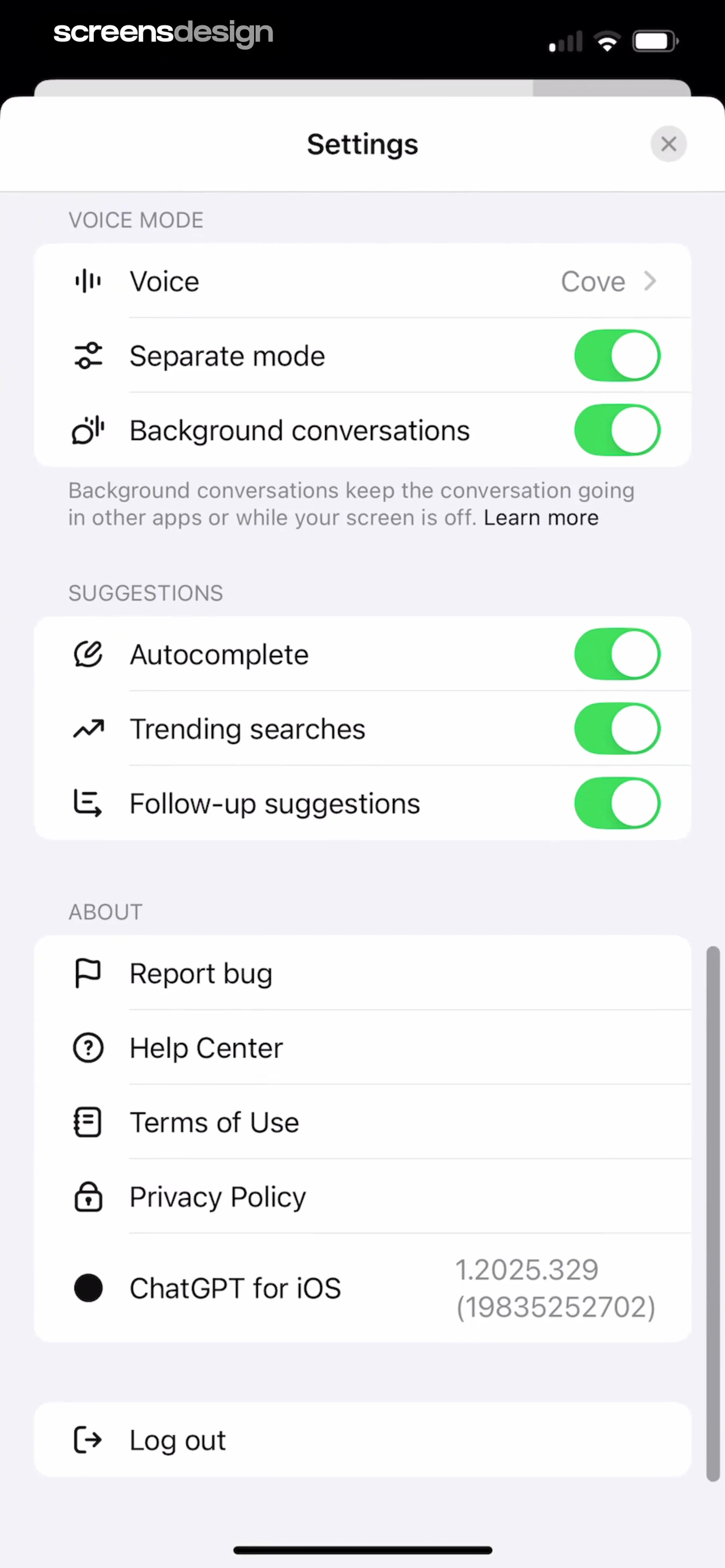 ChatGPT screen 102