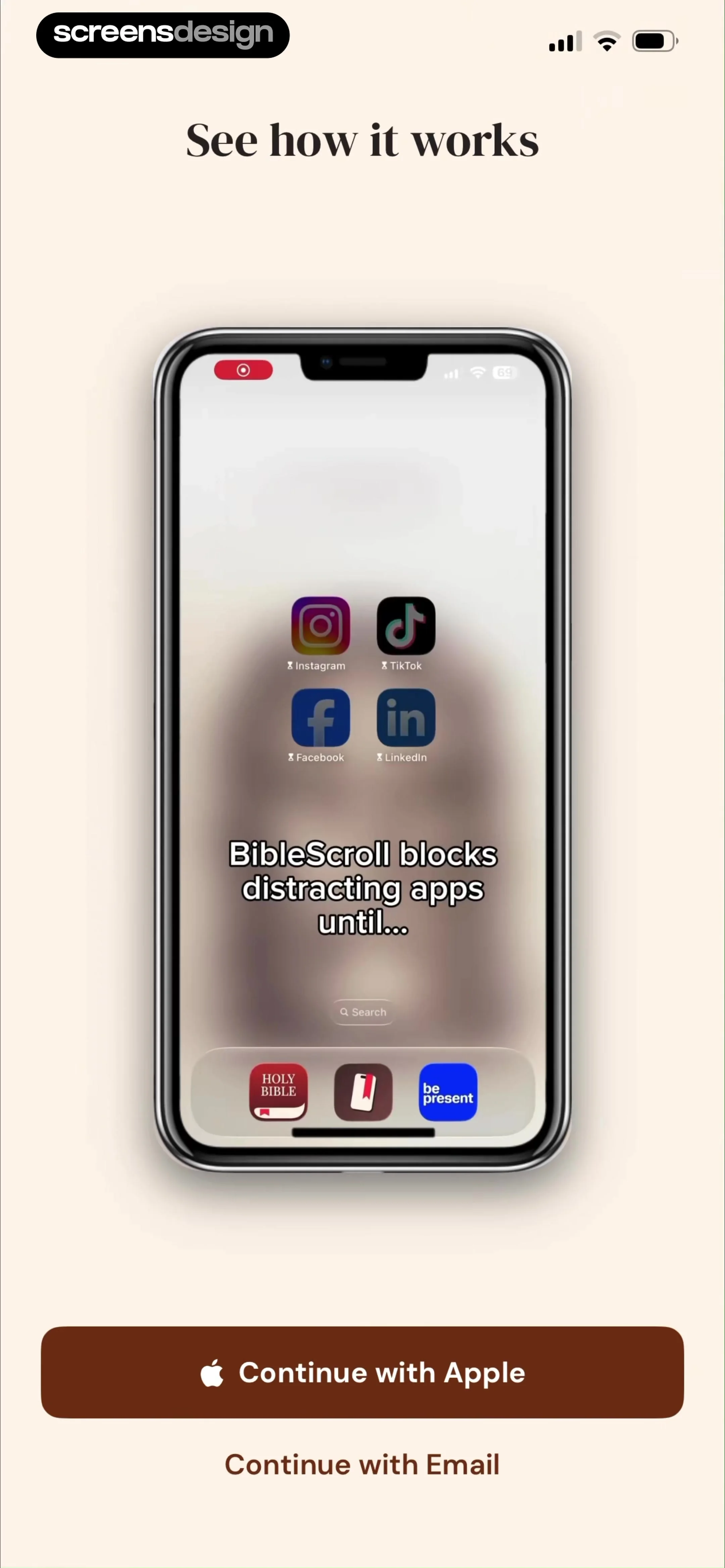BibleScroll: Christian Focus screen 3