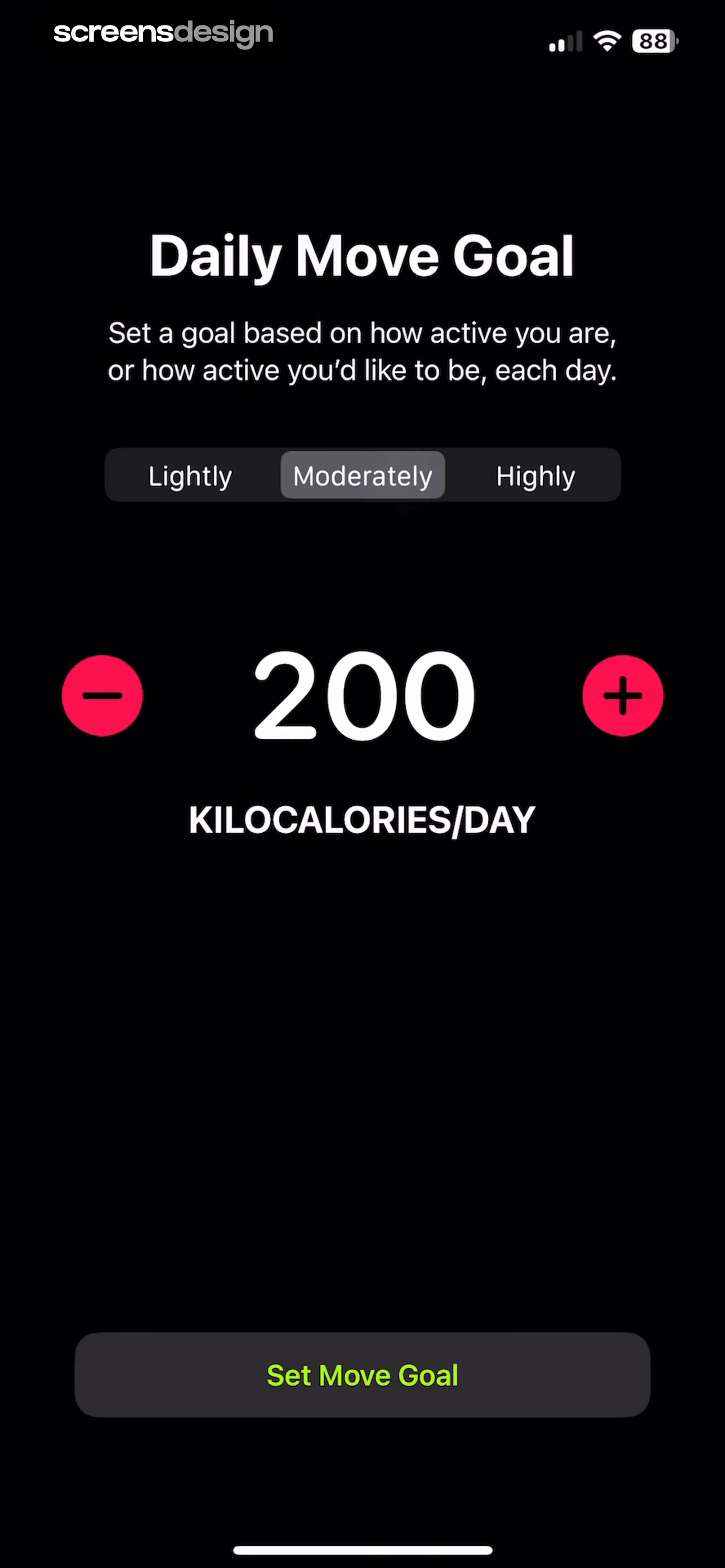 Apple Fitness screen 8