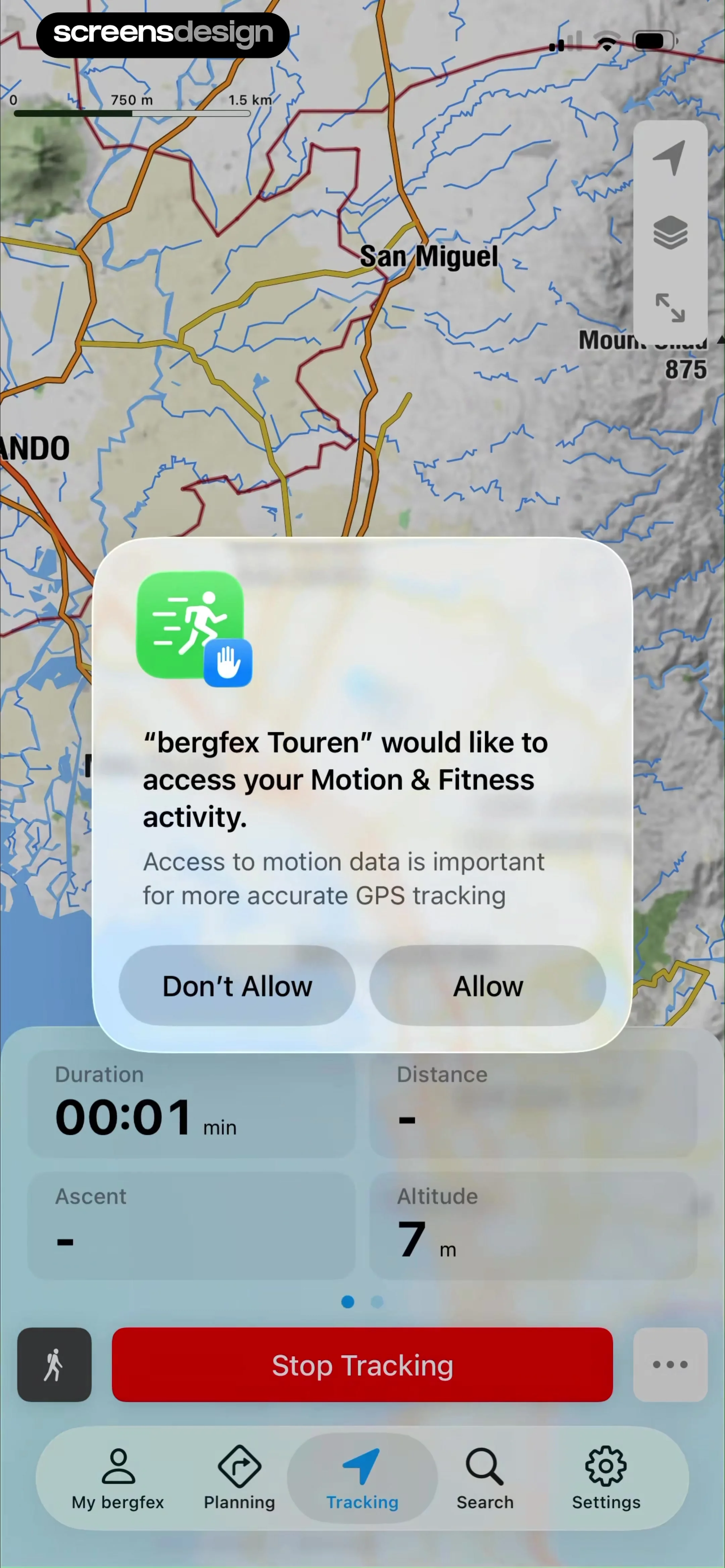 bergfex: Hiking & Tracking screen 3
