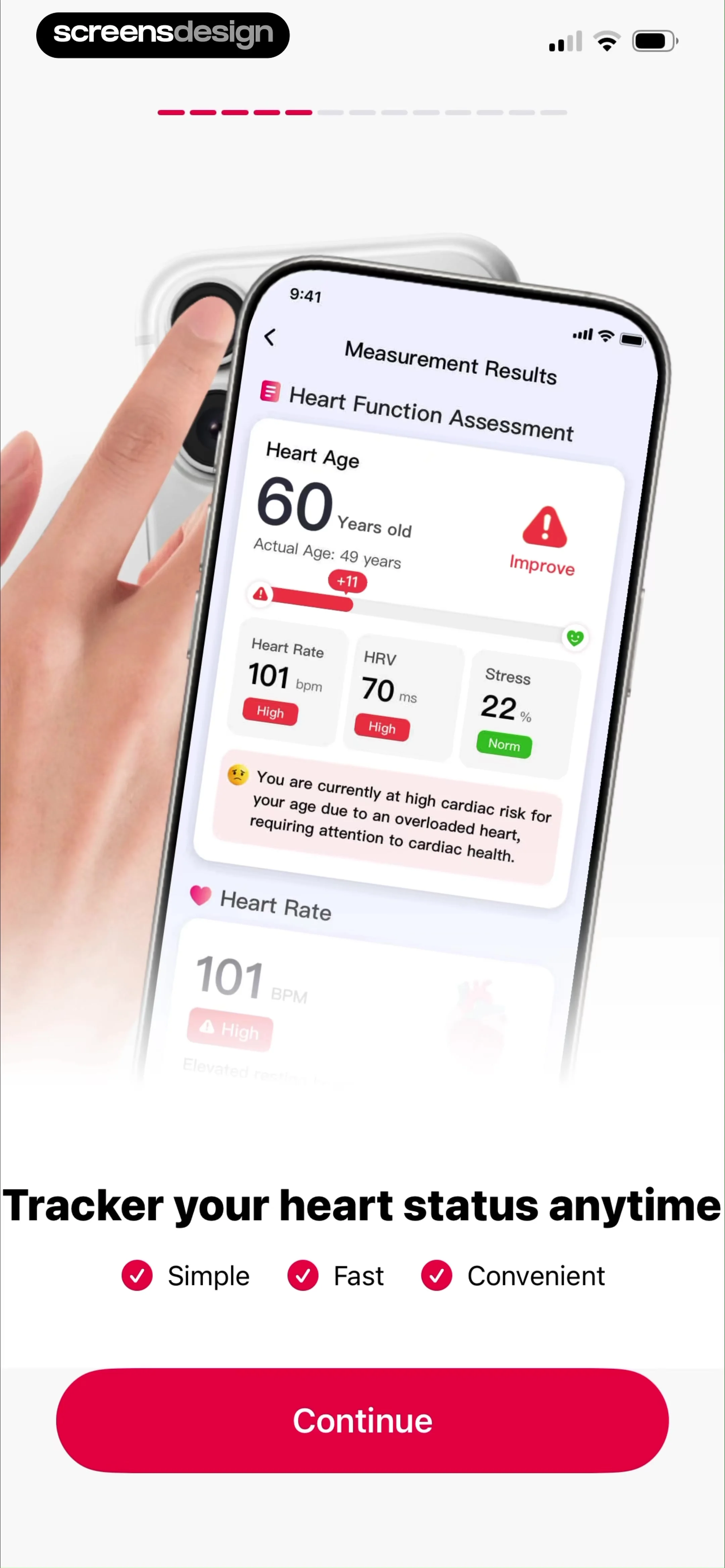 Wellpulse-Heart Health Tracker screen 8
