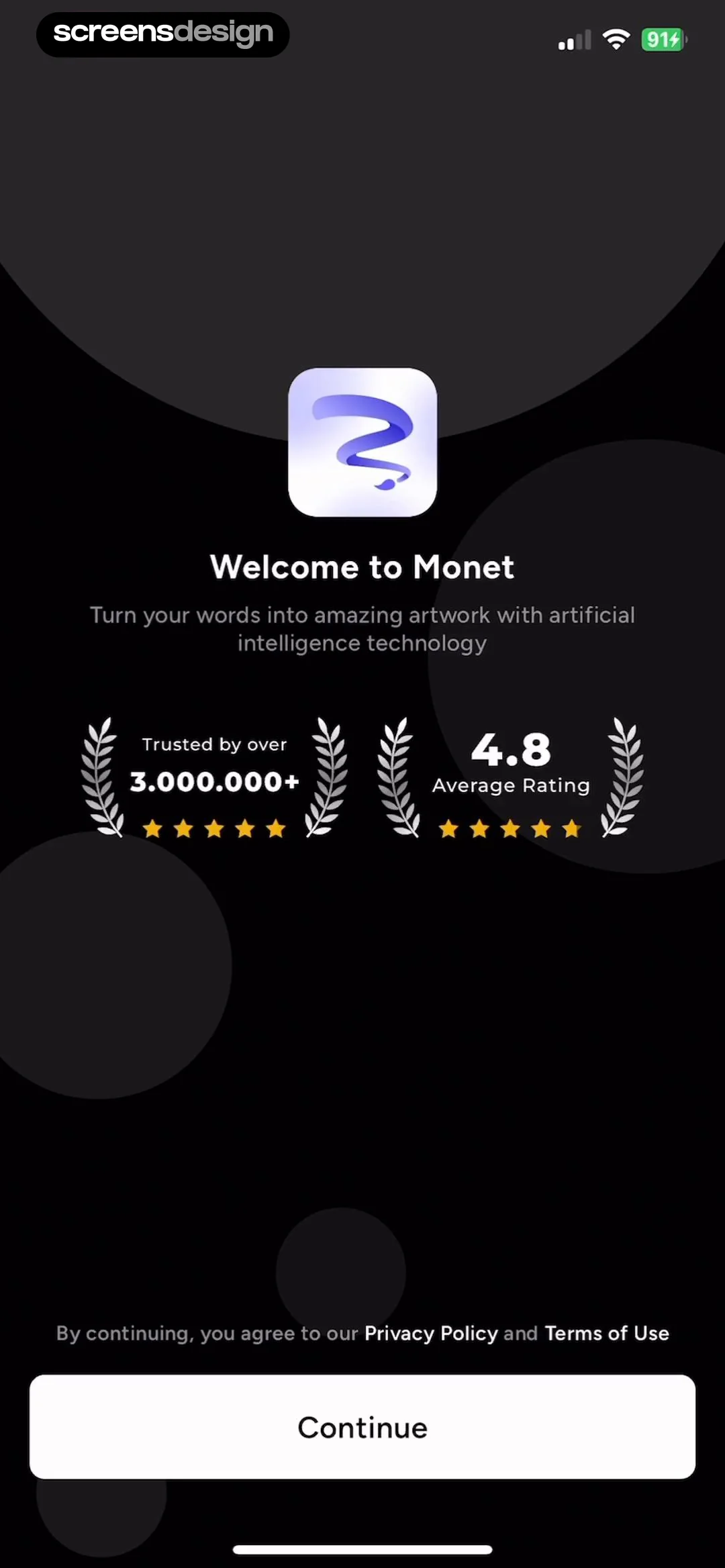 AI Image Generator - Monet screen 2