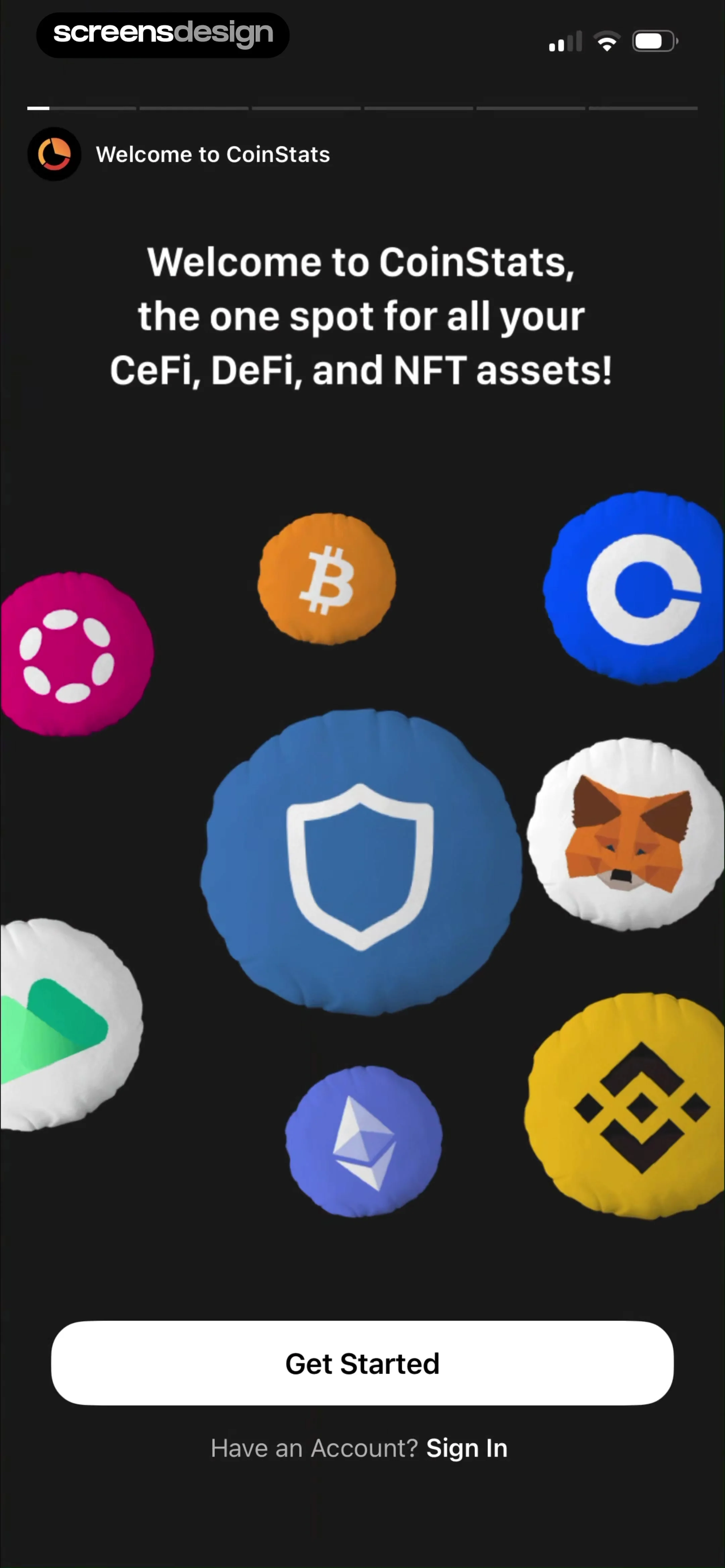 CoinStats: Crypto Portfolio screen 2