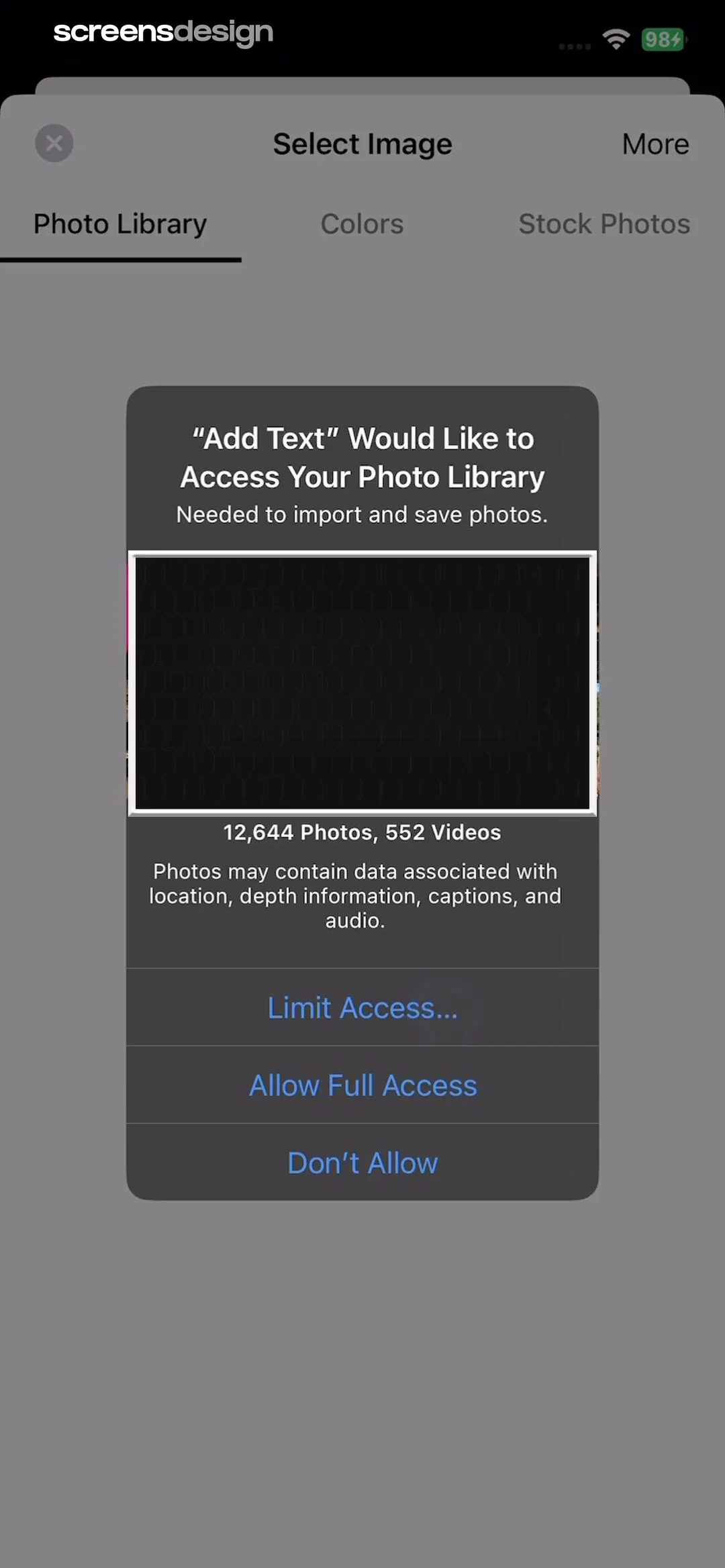Add Text: Write On Photos screen 7