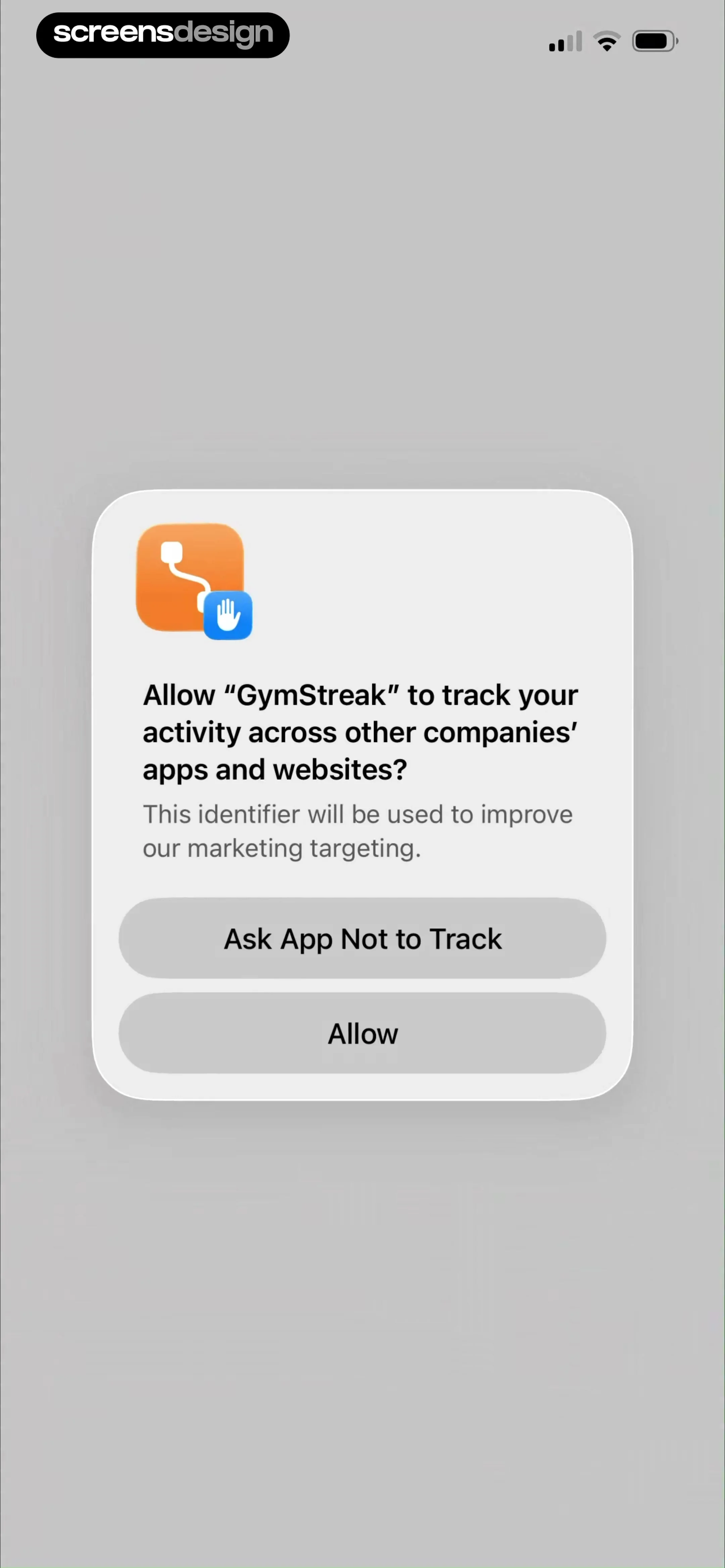 GymStreak: AI Personal Trainer screen 1