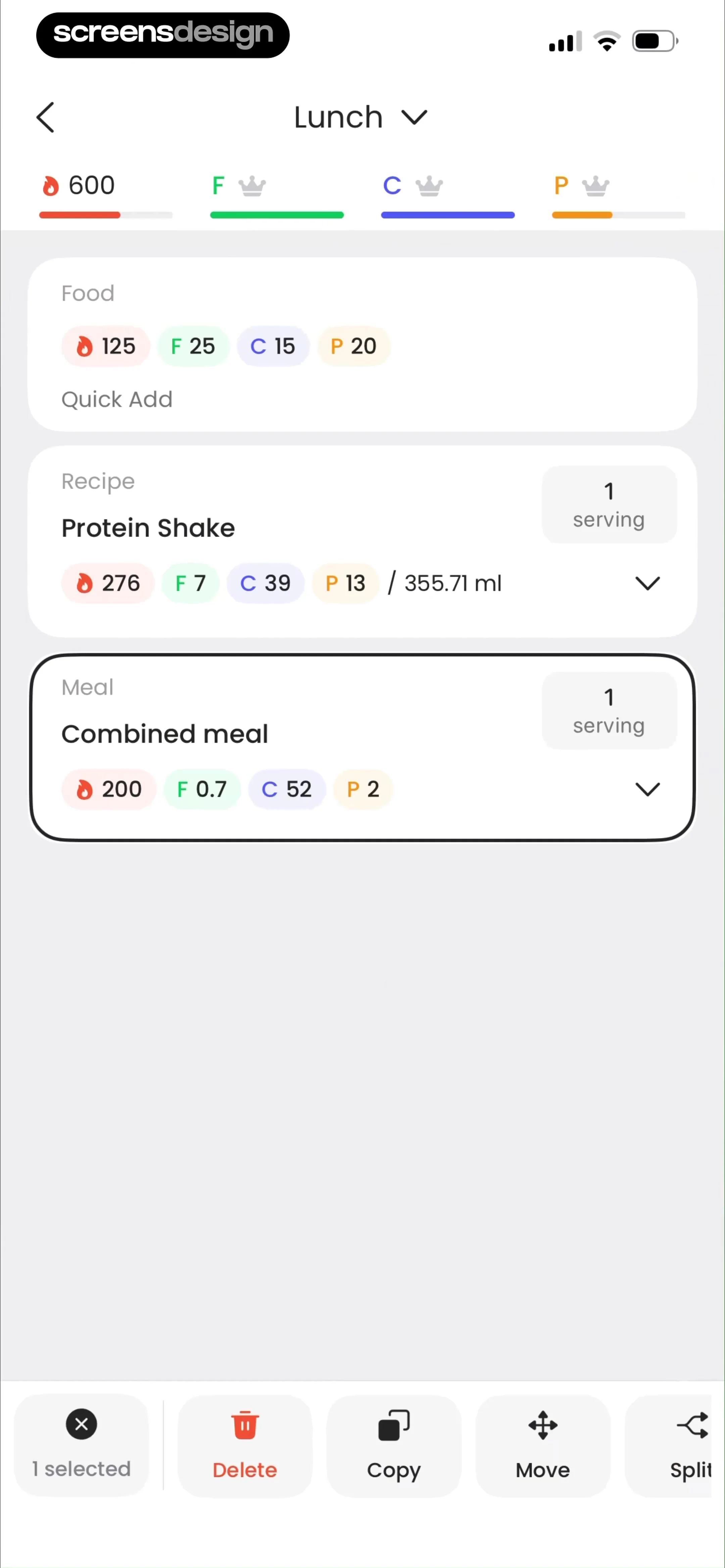 Calorie Counter by Numify screen 131
