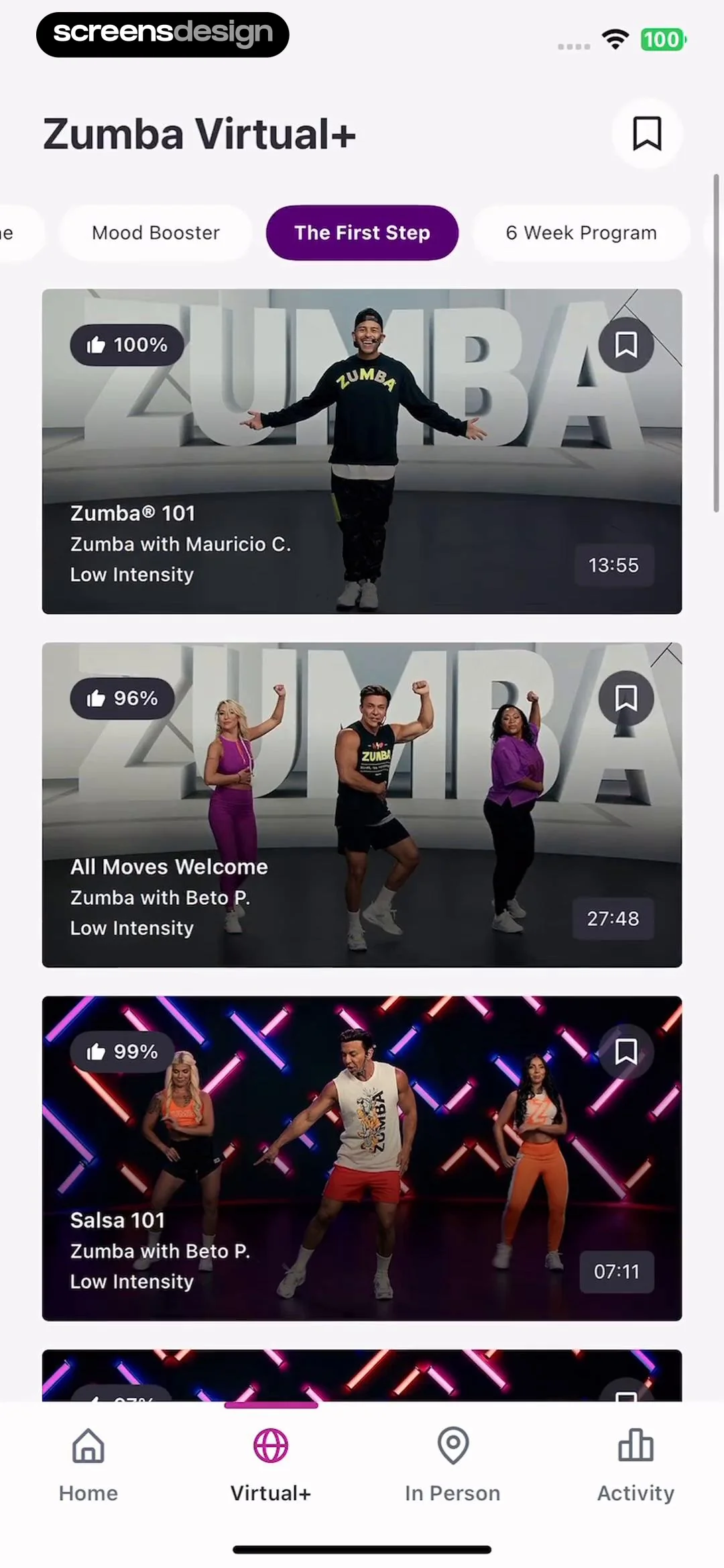 Zumba - Dance Fitness Workout screen 44