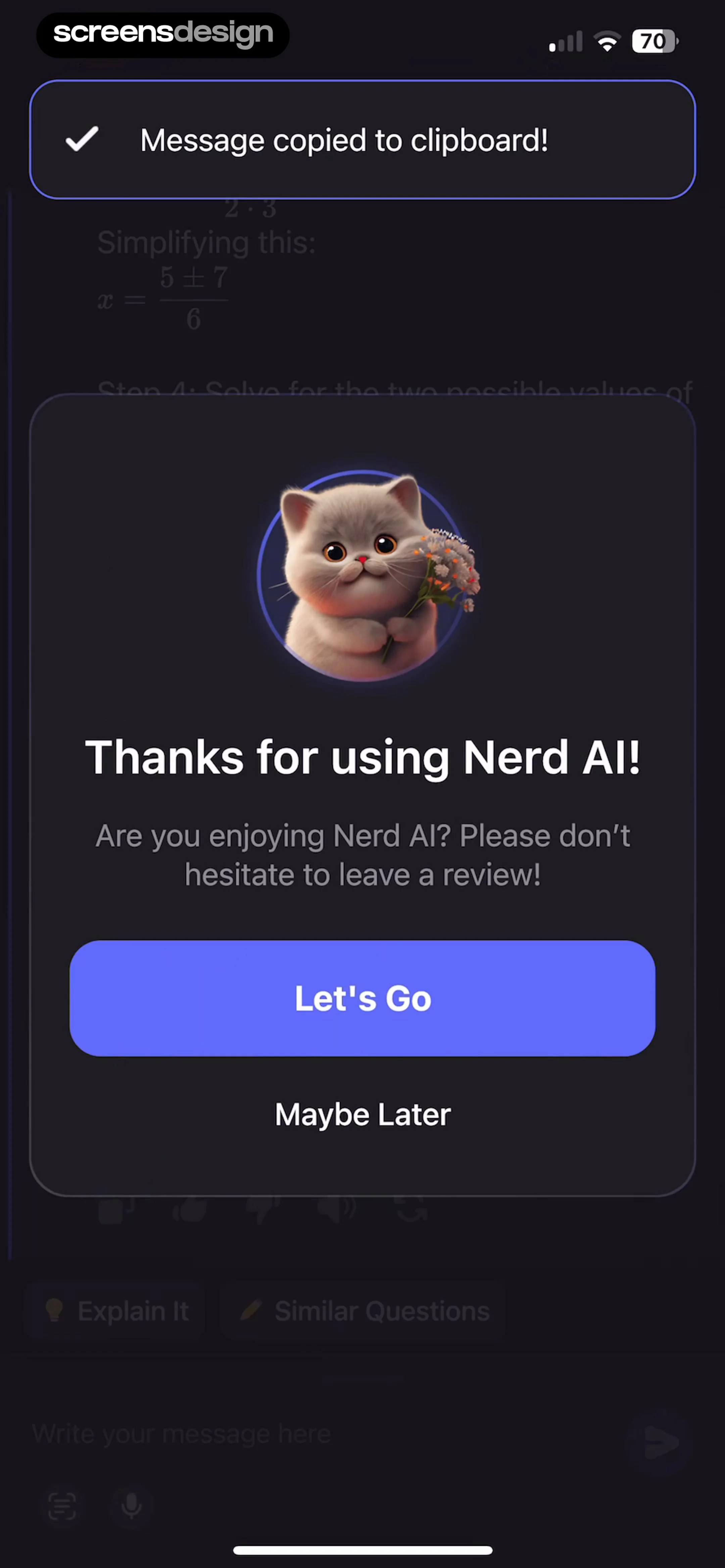 Nerd AI - Math Problem Solver screen 20