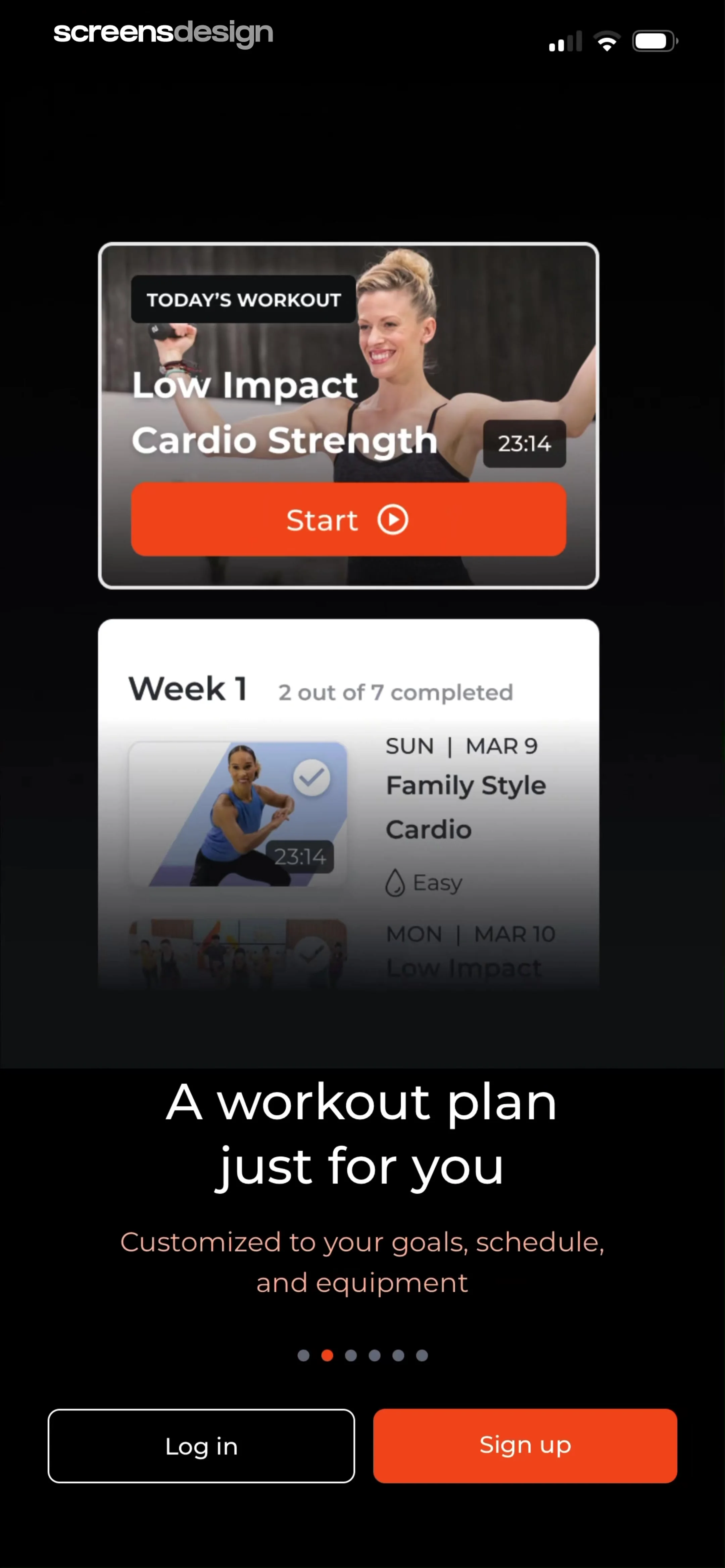 Daily Burn: Home Workouts screen 3