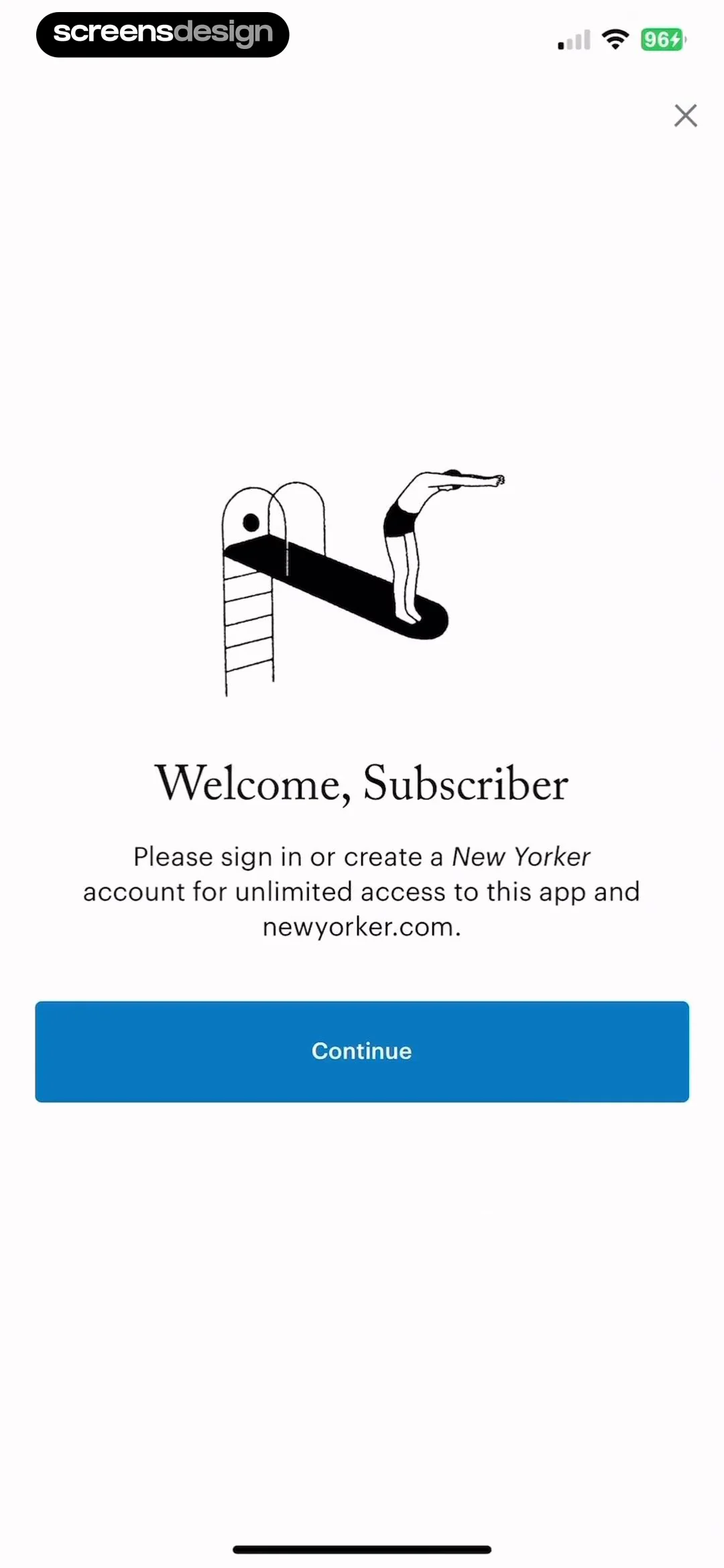The New Yorker screen 5