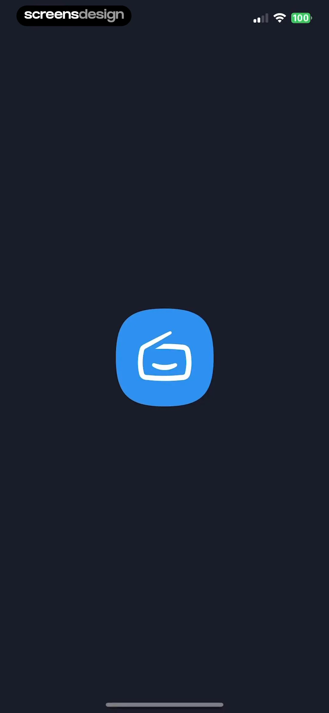 Simple Radio Fm Am Stations Screensdesign