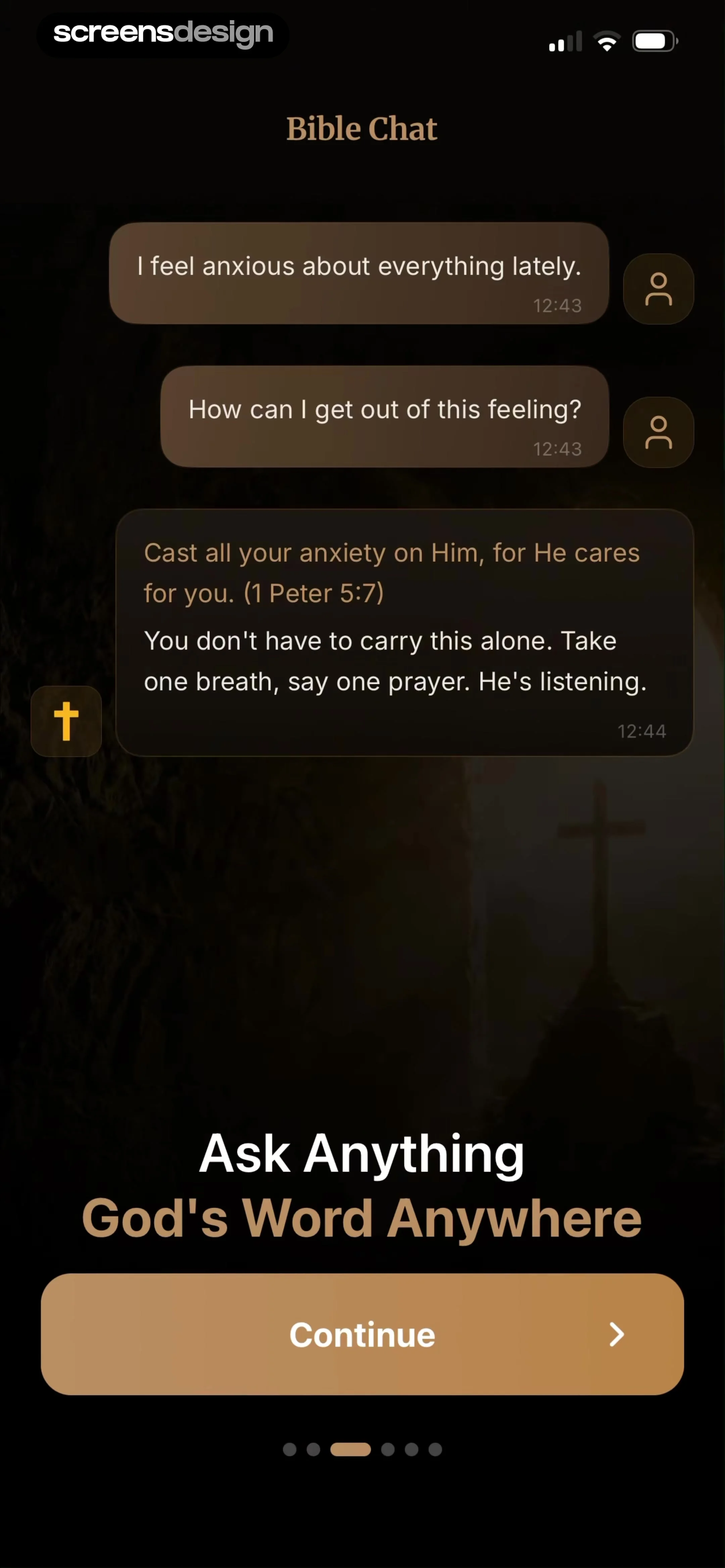 Holy Bible Widget: Daily Verse screen 5