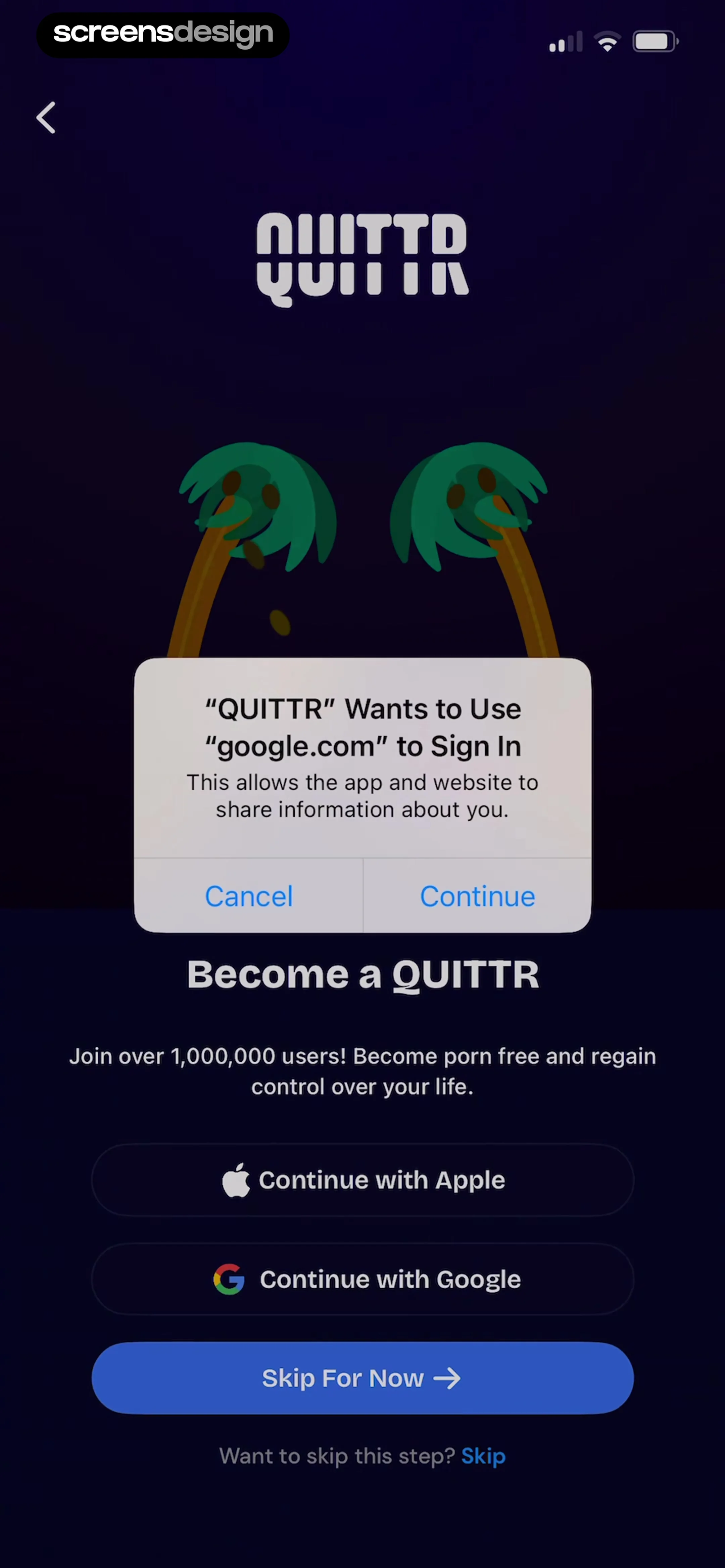 QUITTR - Break Free Now screen 4