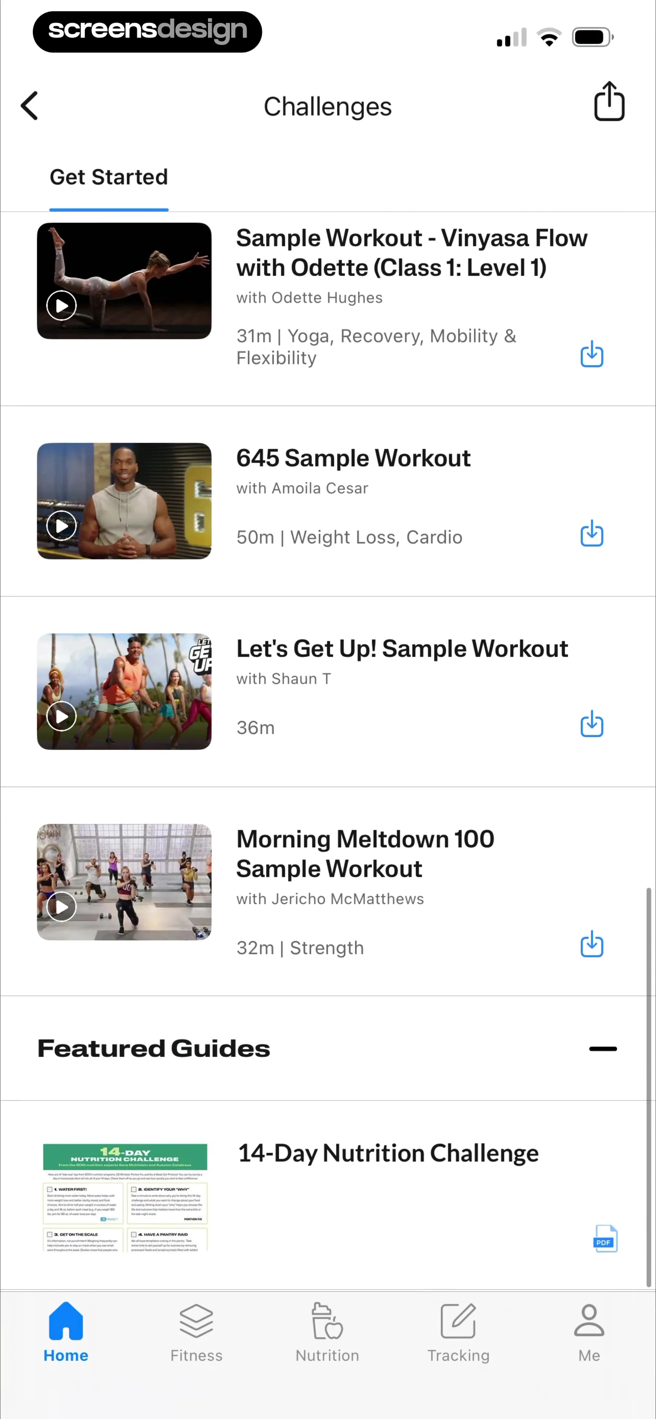 BODi Fitness: Home Workouts screen 38