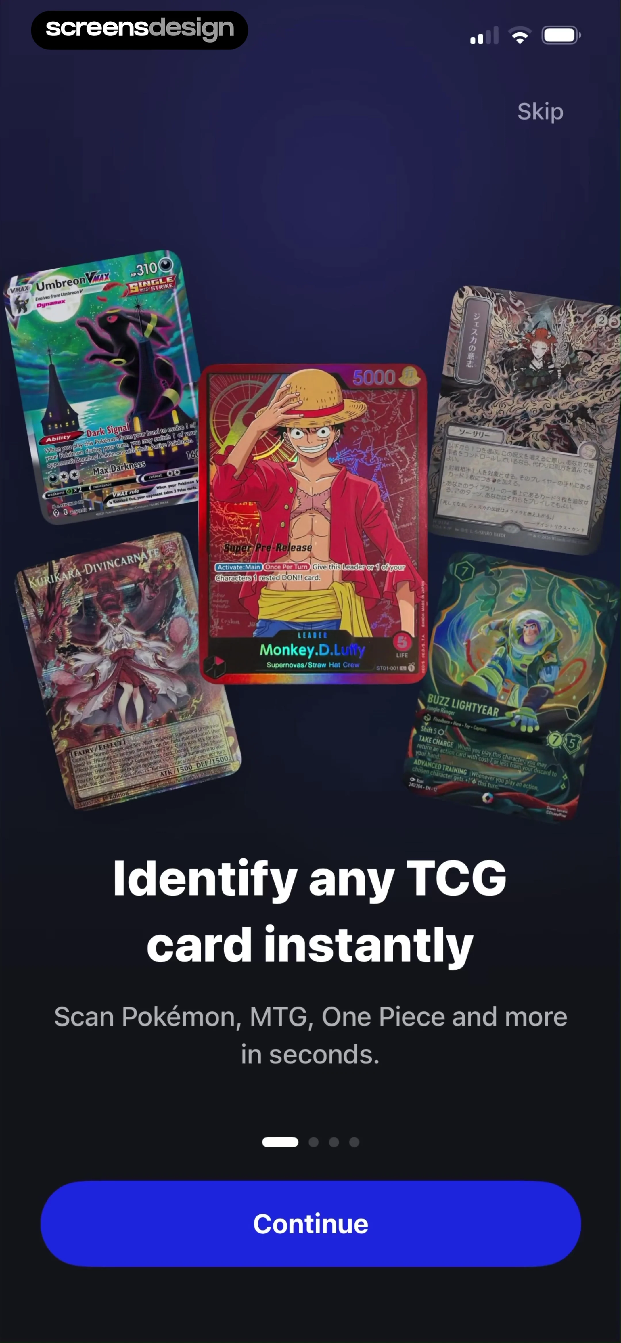 TCG Card Scanner & Value-Foloy screen 3