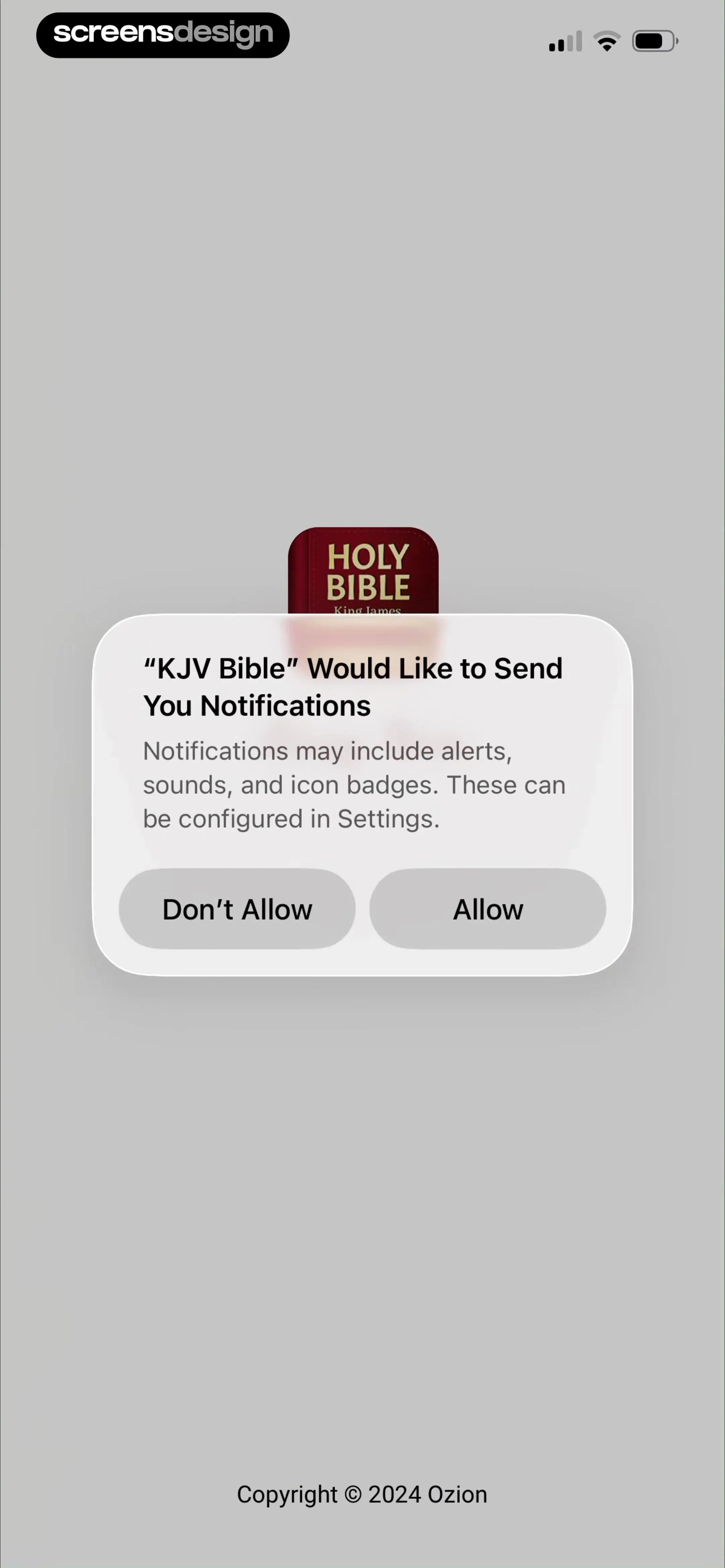Bible - Daily Bible Verse KJV screen 3