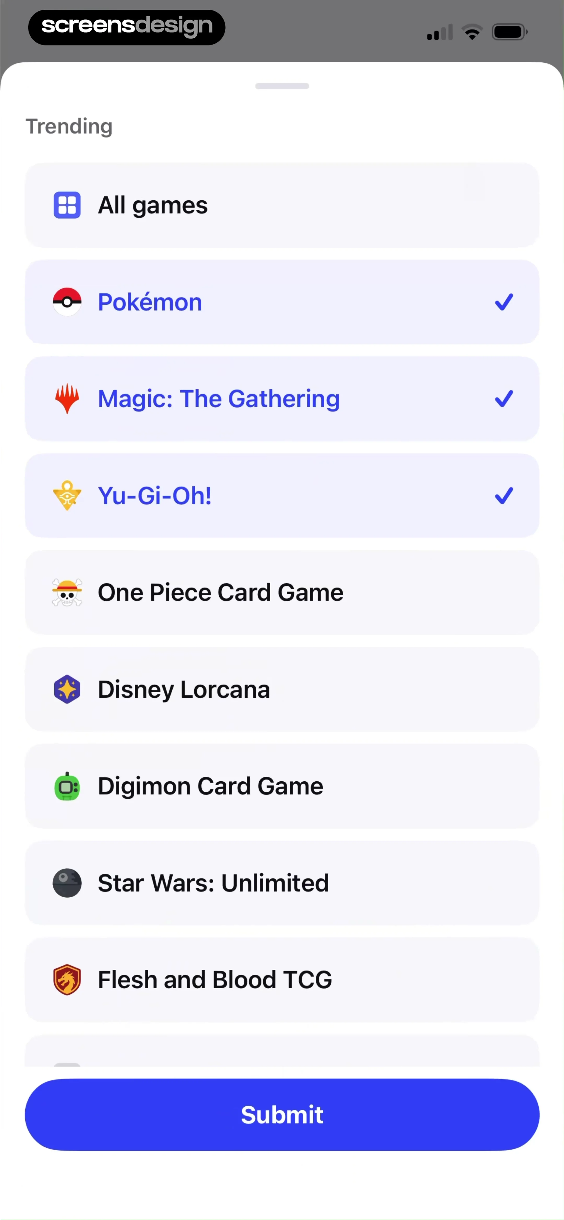 TCG Card Scanner & Value-Foloy screen 24