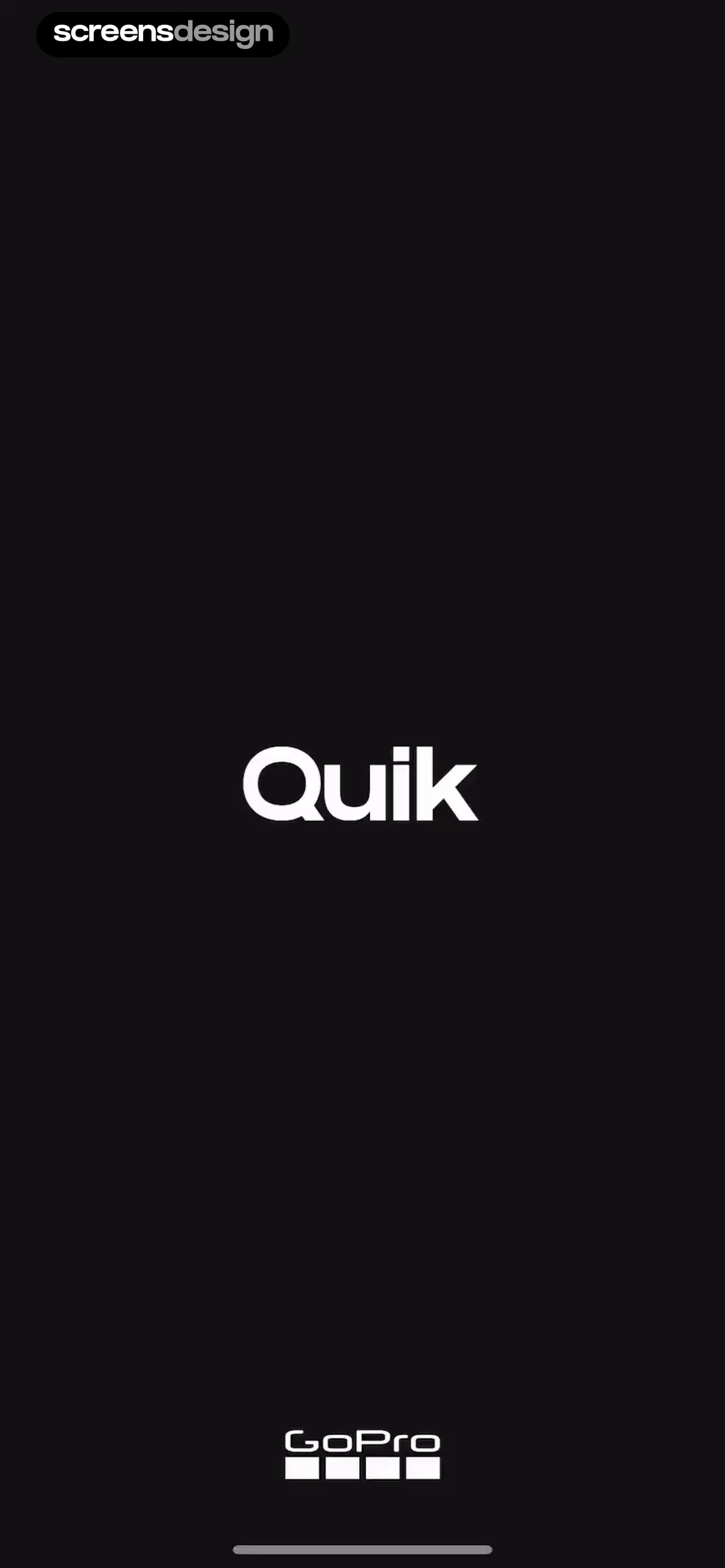 GoPro Quik screen 1