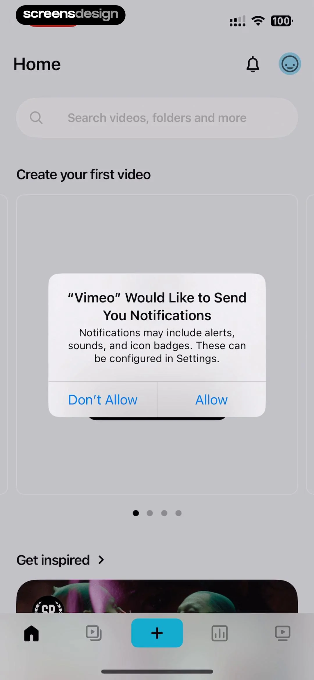 Vimeo screen 7