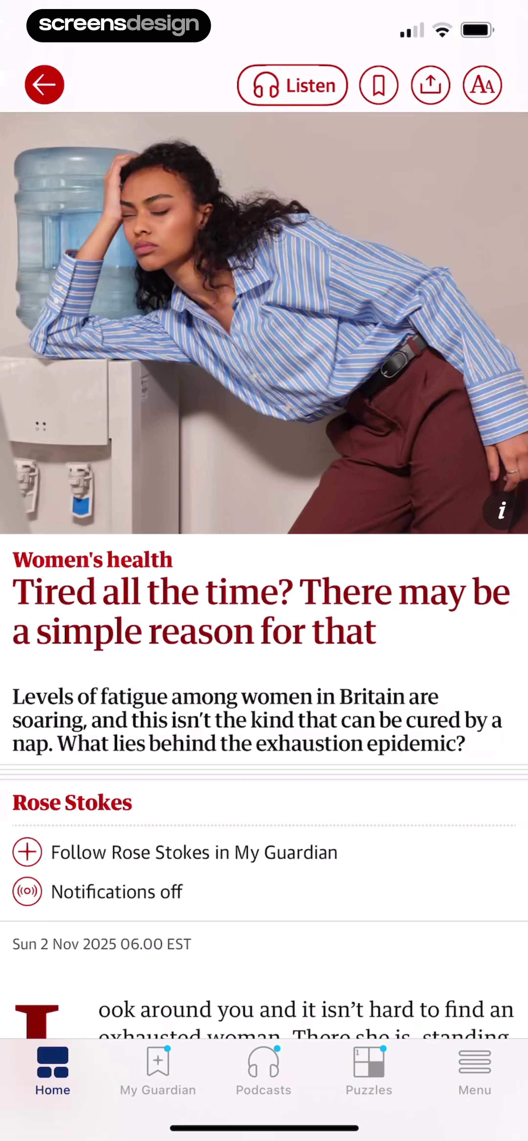 The Guardian - US & World News screen 4