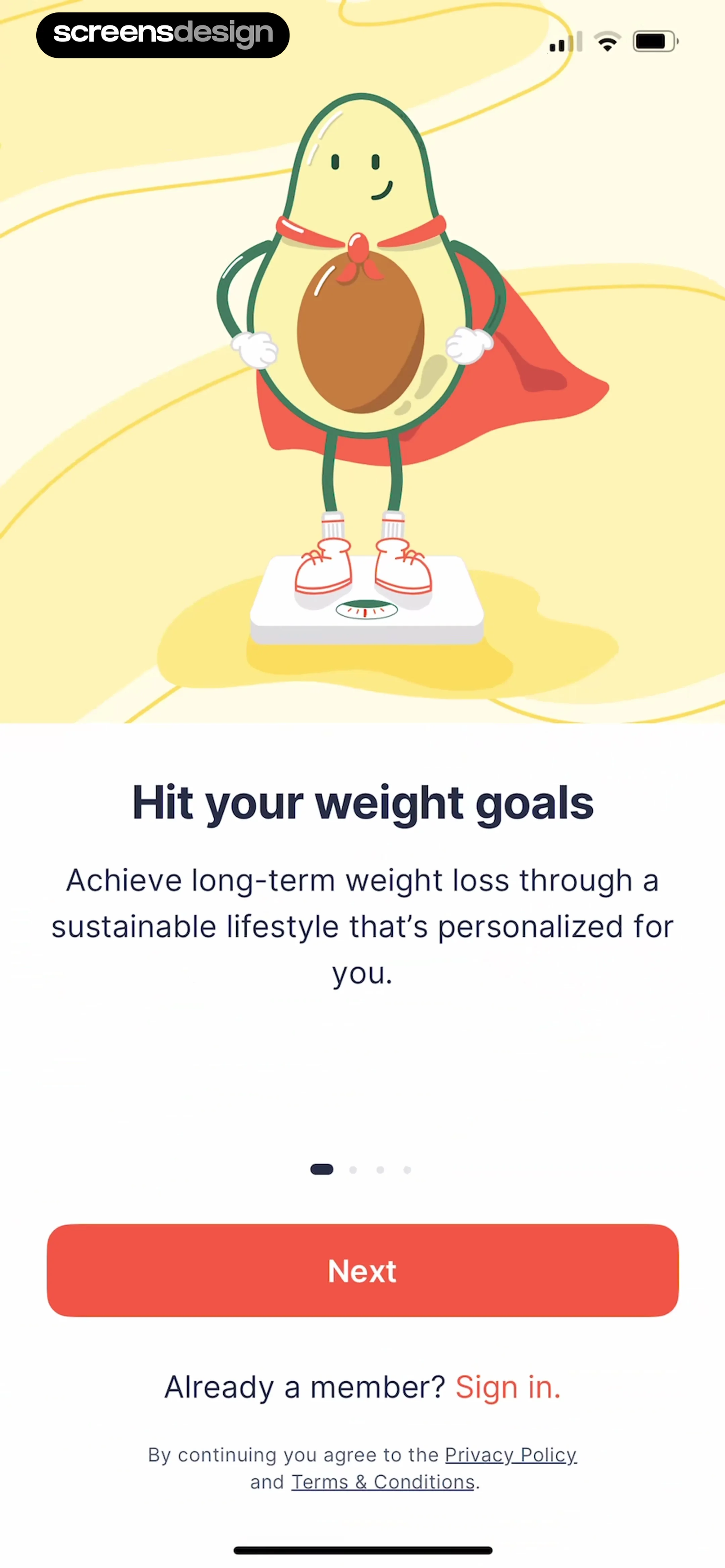Kompanion: Weight Loss Plan screen 3